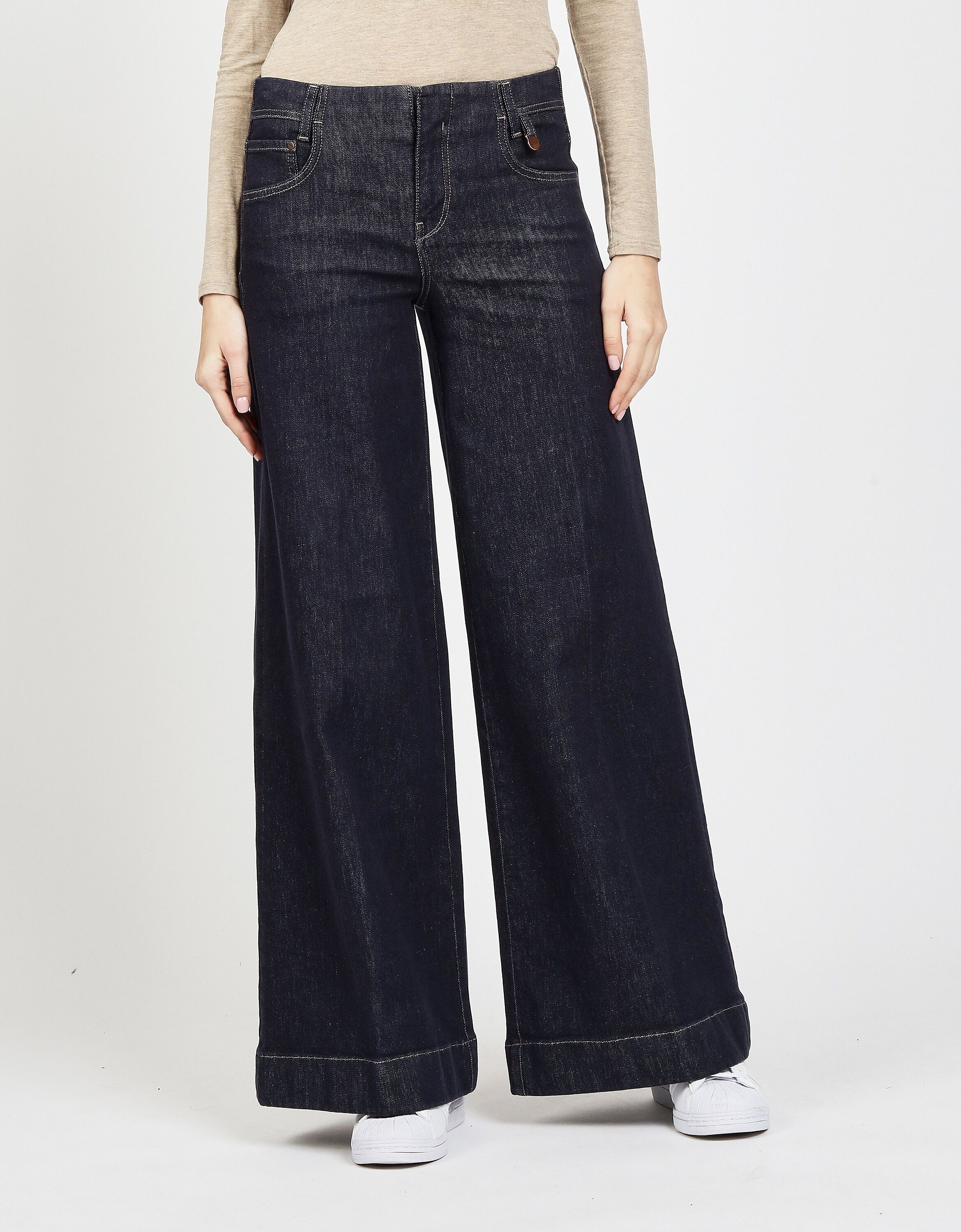 GANG Tapered-fit-Jeans "94POPPY PALAZZO" im 5-Pocket-Style
