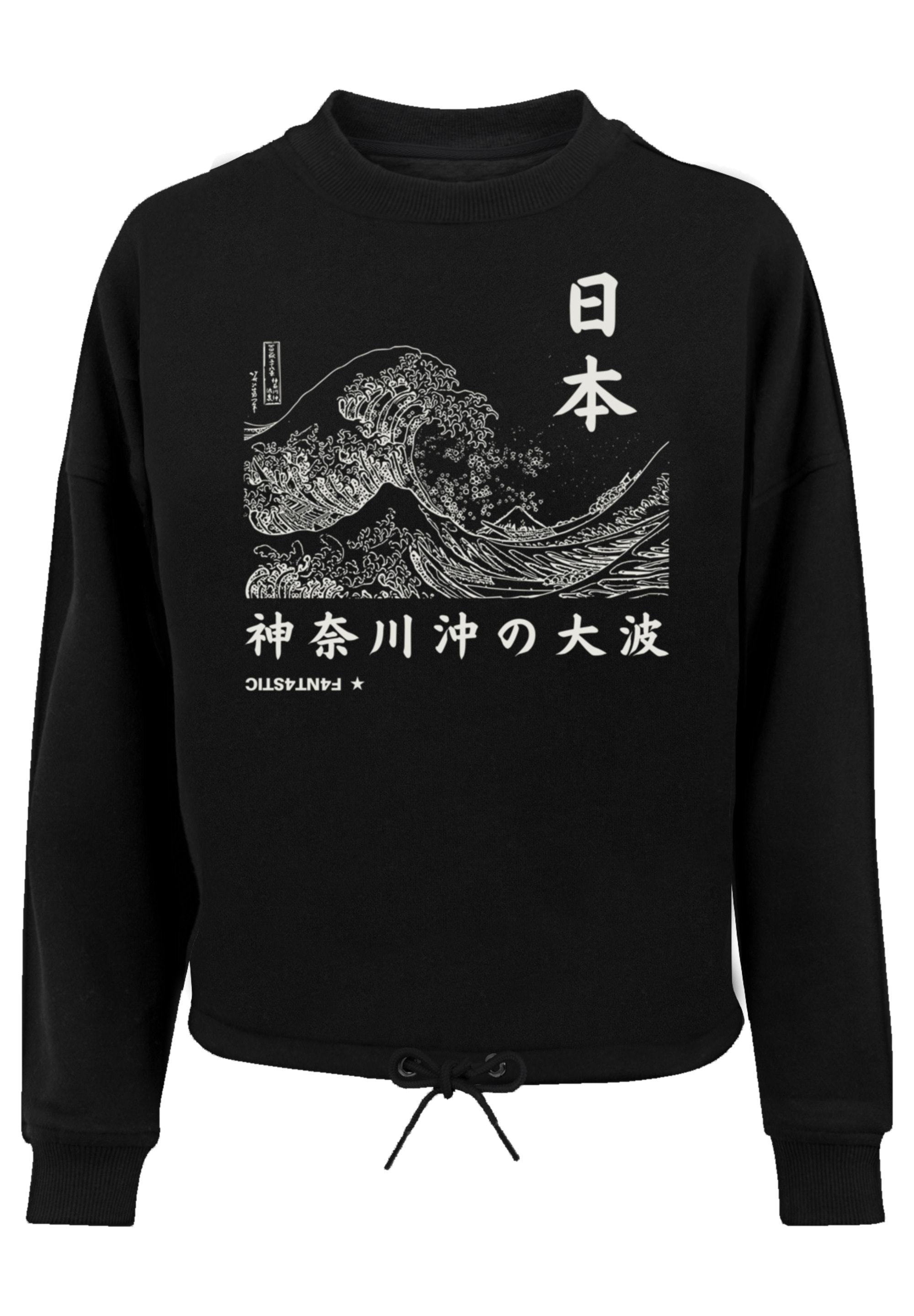 F4NT4STIC Sweatshirt »Kanagawa«, Print