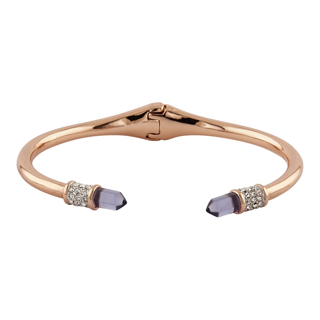 Buckley London Armband »Messing vergoldet mit Glas und Kristallen«