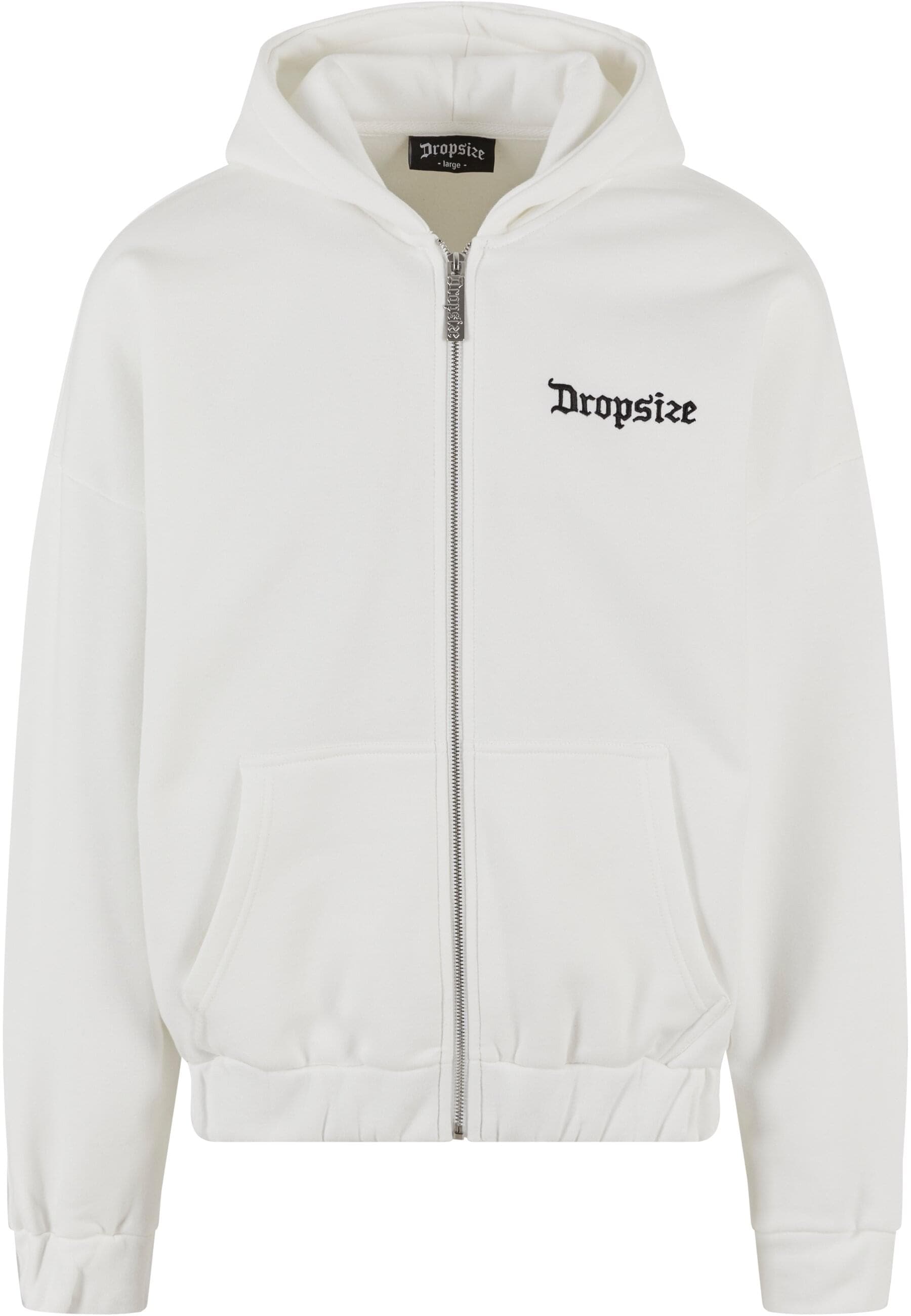 Dropsize Kapuzensweatshirt "Dropsize Herren Super Heavy Oversize Blank Zip günstig online kaufen