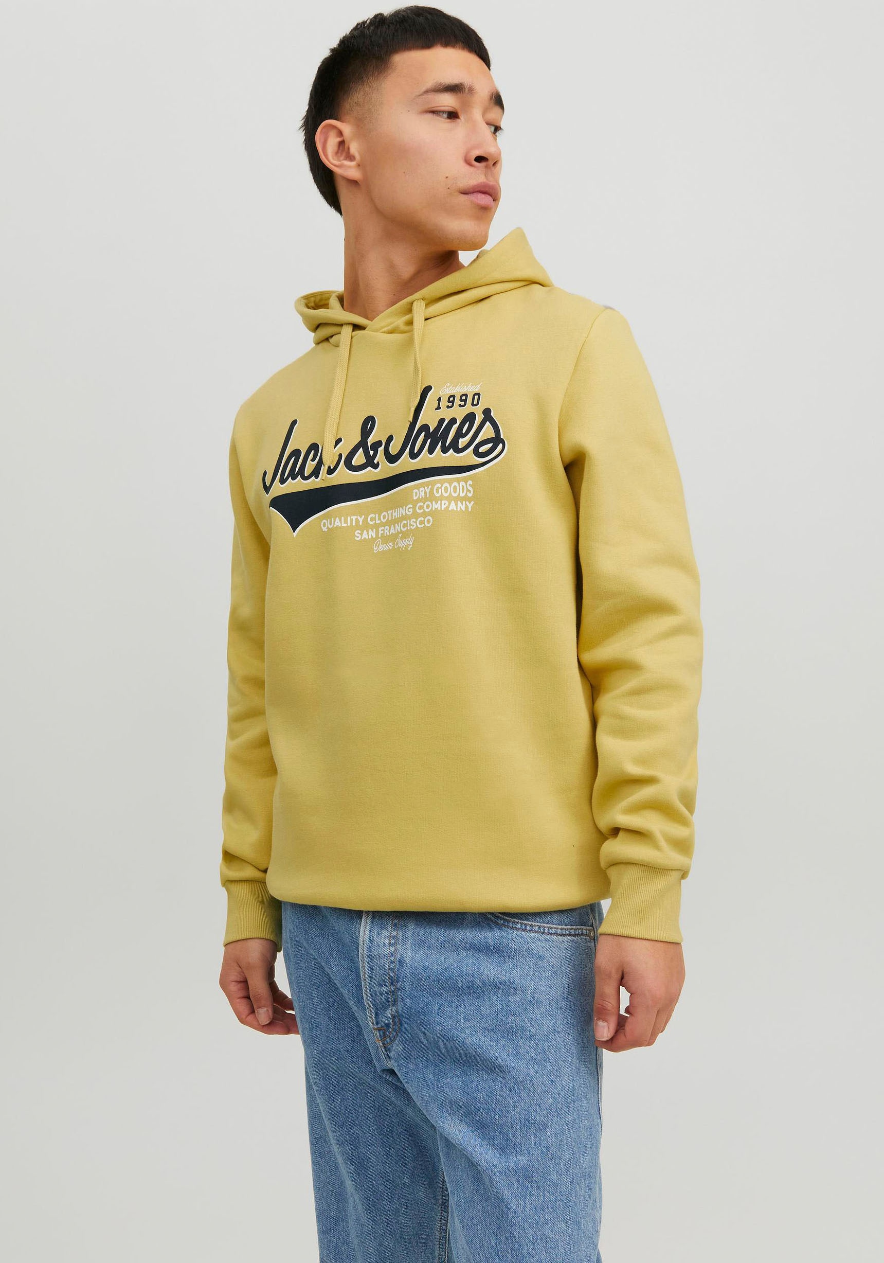 Jack & Jones Kapuzensweatshirt "LOGO SWEAT HOOD" günstig online kaufen