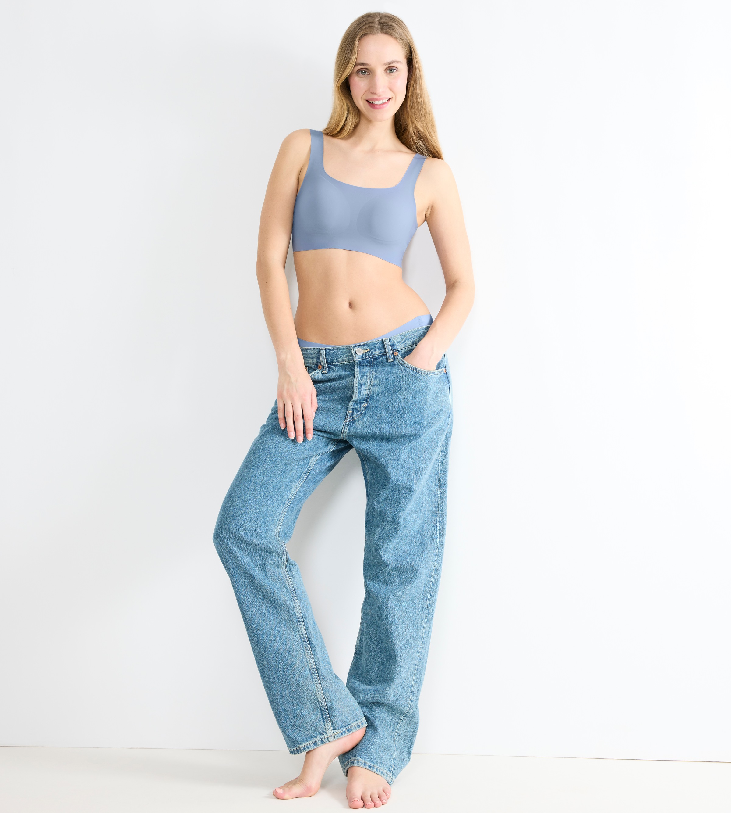 sloggi Bustier »ZERO Feel 2.0« mit herausnehmbaren Pads, leichter Halt, Mikrofaser