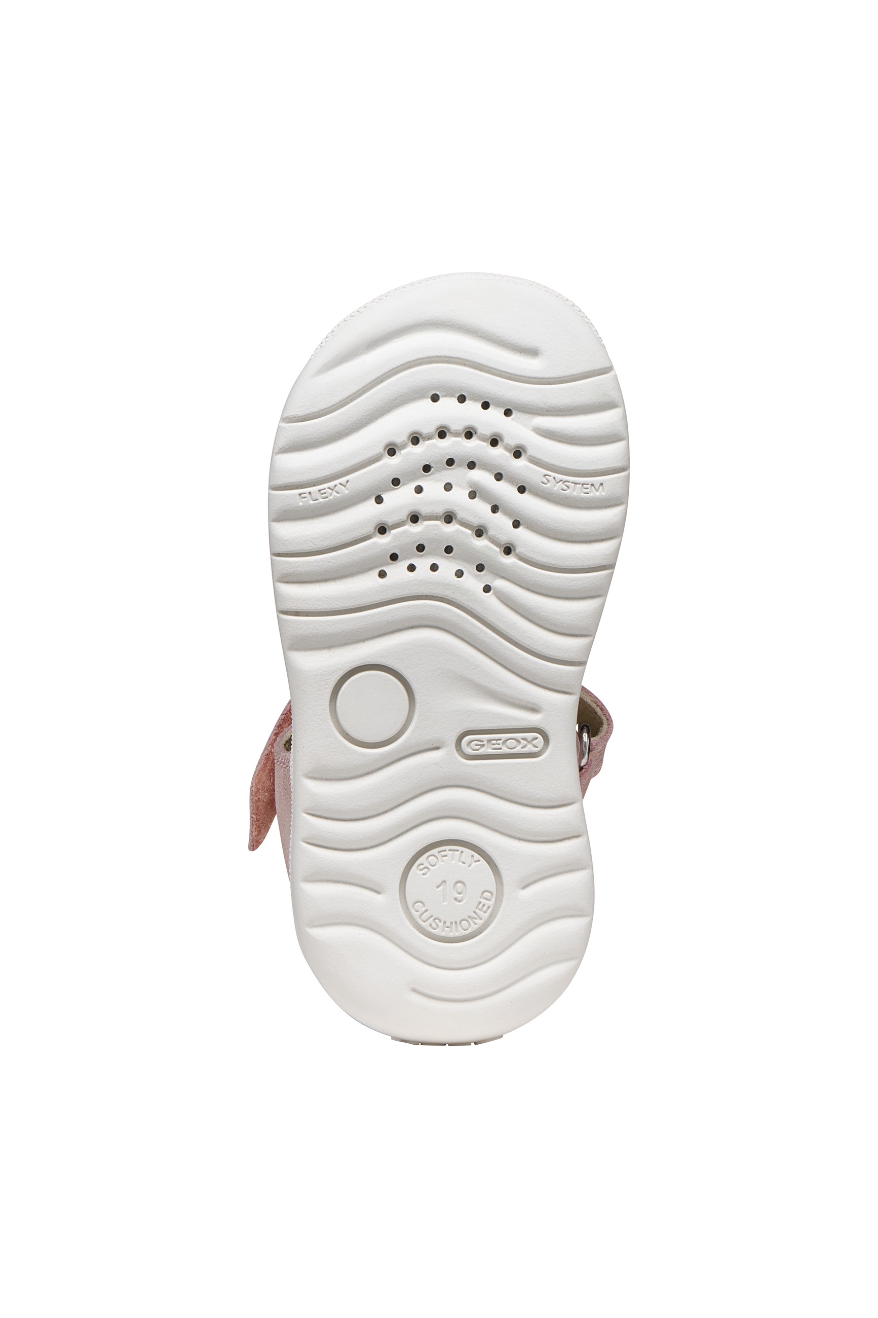 Thumbnail - Geox Lauflernschuh "B SANDAL MACCHIA GIR" Babyschuh mit Klettverschluss, Größenschablone zum Download