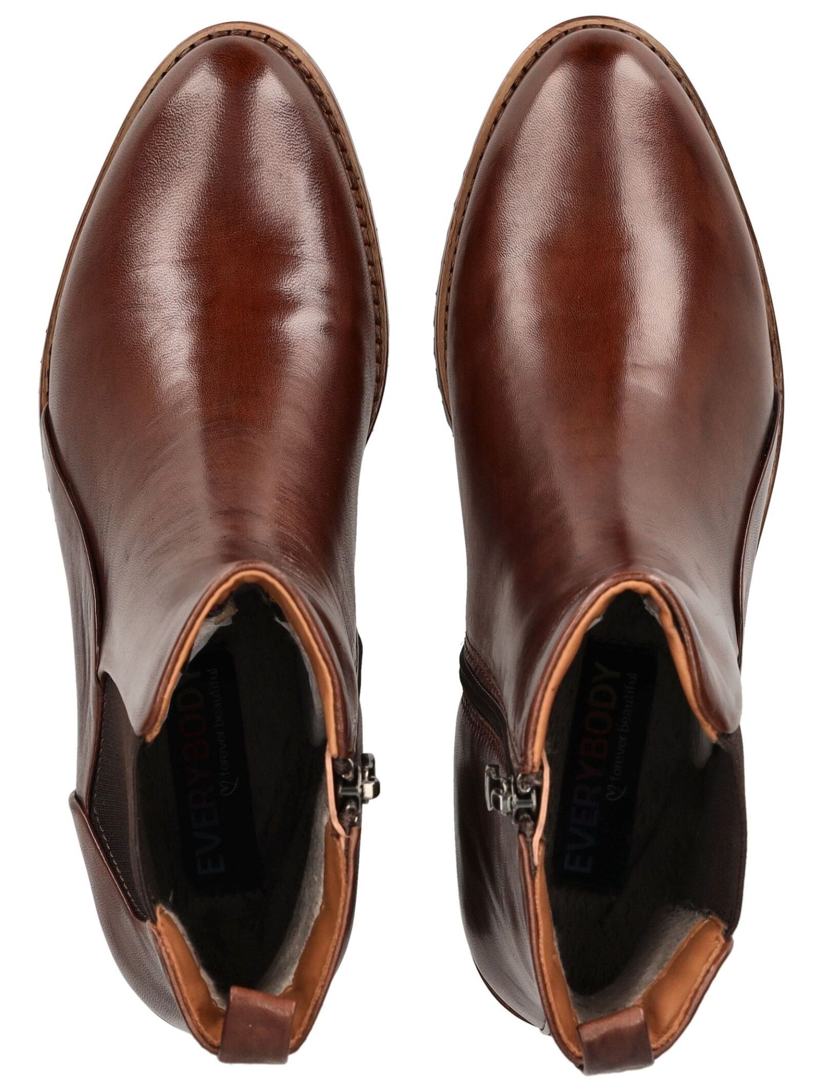 Everybody Stiefelette »Everybody Stiefelette Leder/Textil«