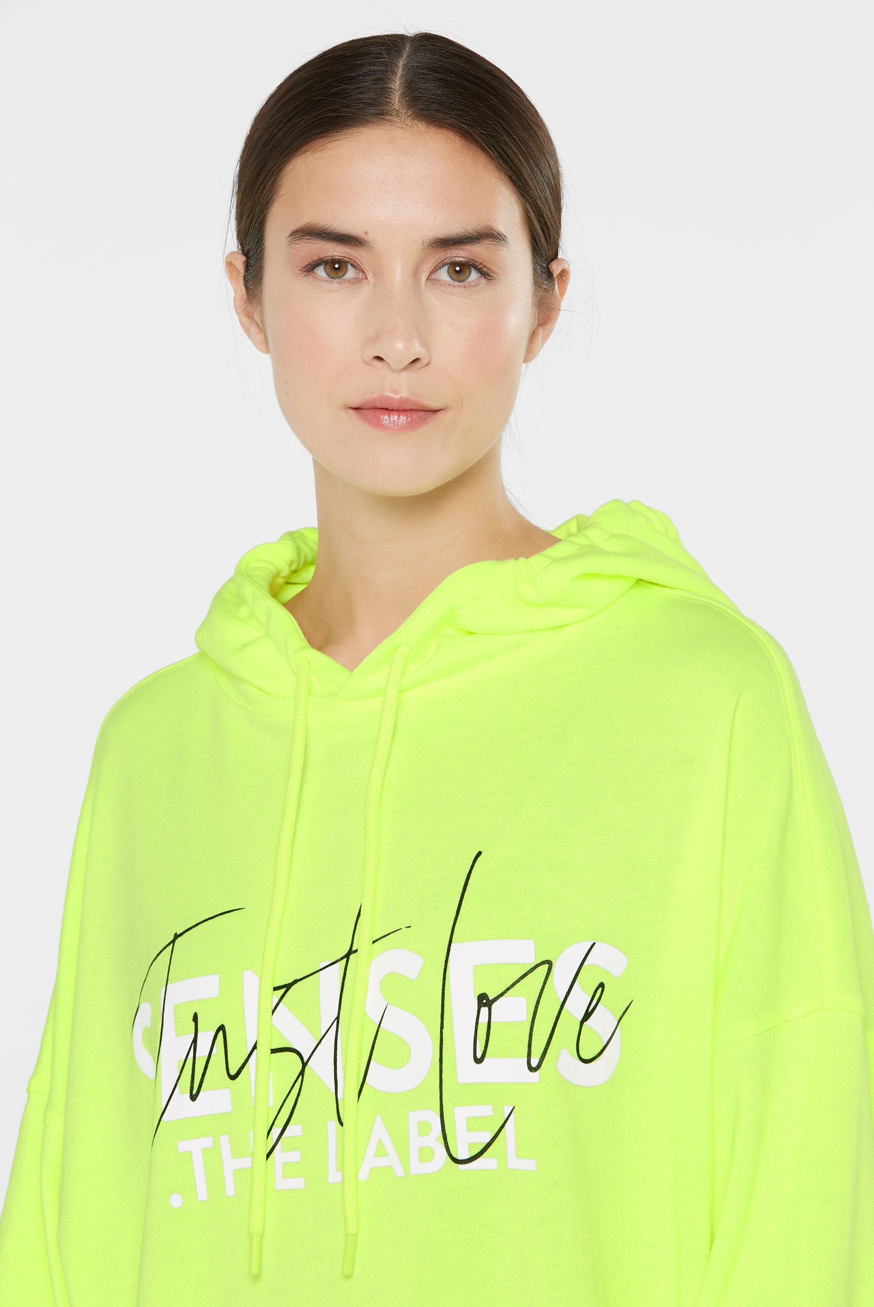 SENSES.THE LABEL Kapuzensweatshirt, mit Baumwolle