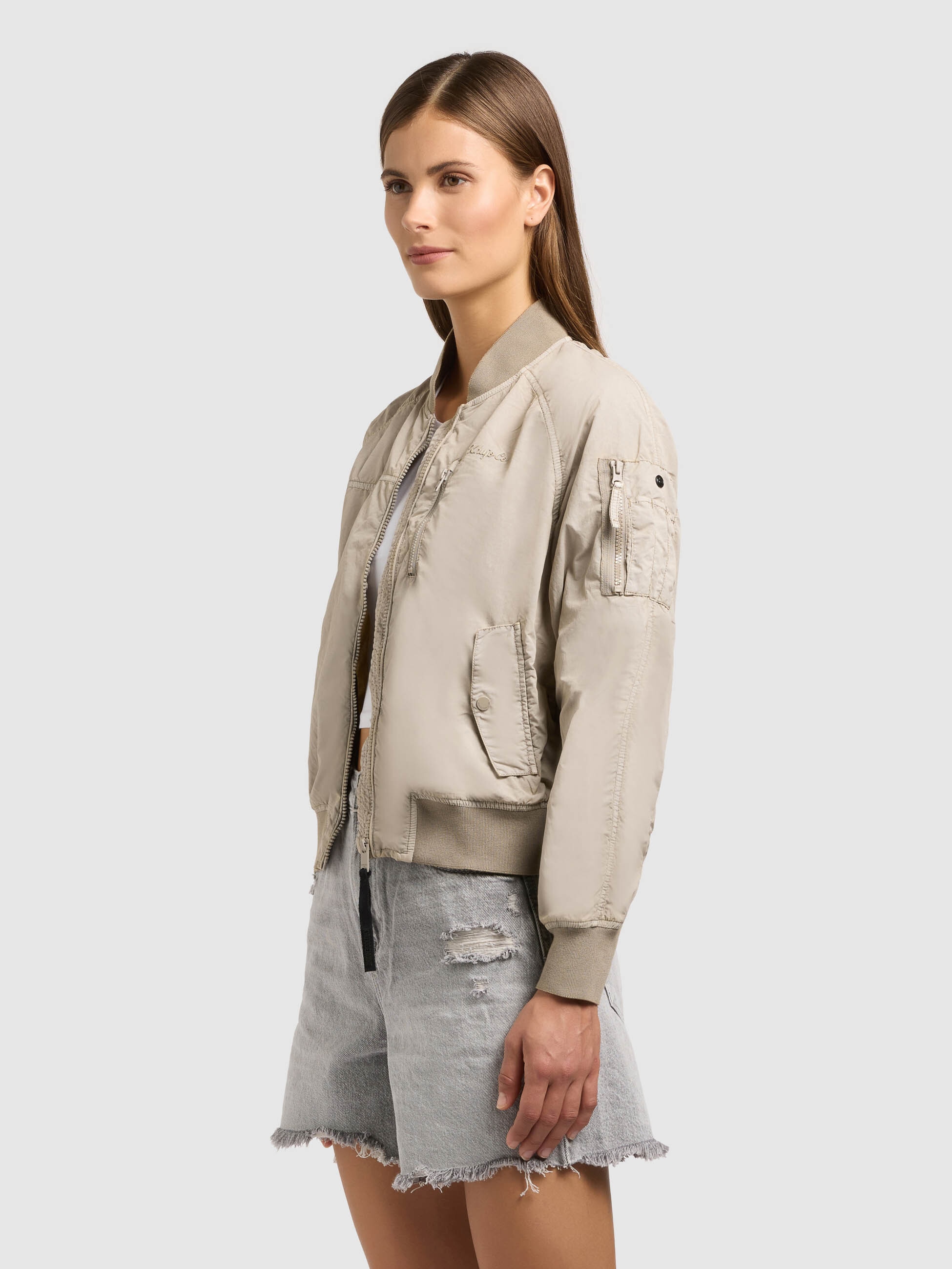 khujo Bomberjacke "ZARIA" ohne Kapuze günstig online kaufen