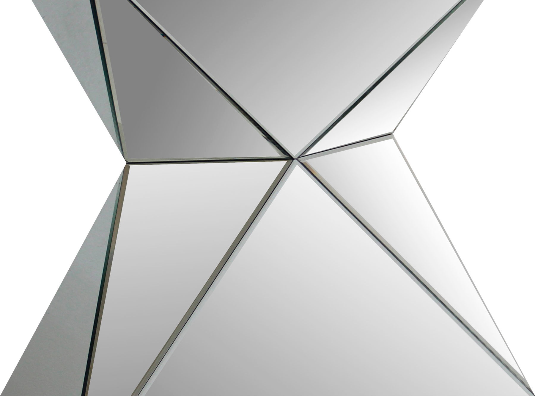 Konsolentisch SALESFEVER "Designer Konsole", silber (silber, verspiegelt, silber, silber), B:120cm H:81cm T:35,5cm, Tische, Konsolentisch, verspiegelt, in edler Form und besonderer Optik 3