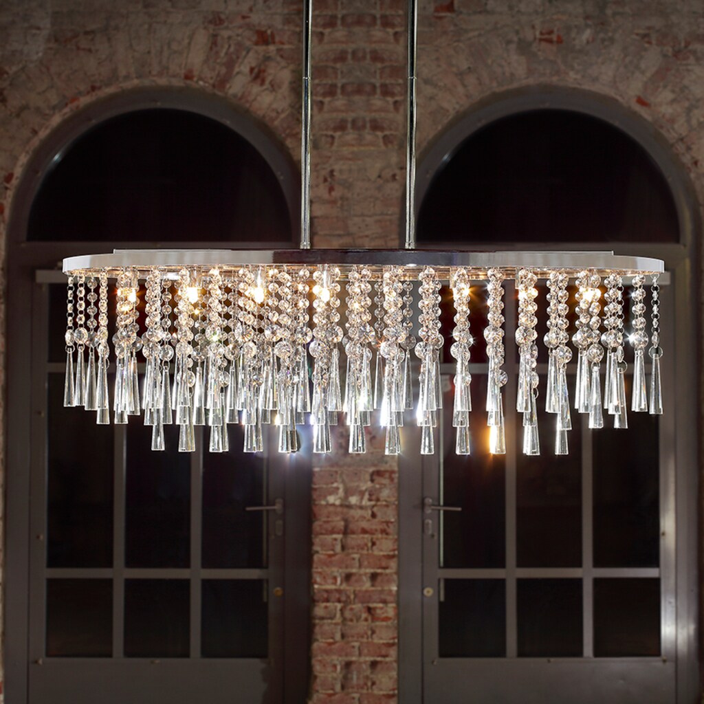 SPOT Light Pendelleuchte »LUXORIA«, 8 flammig-flammig