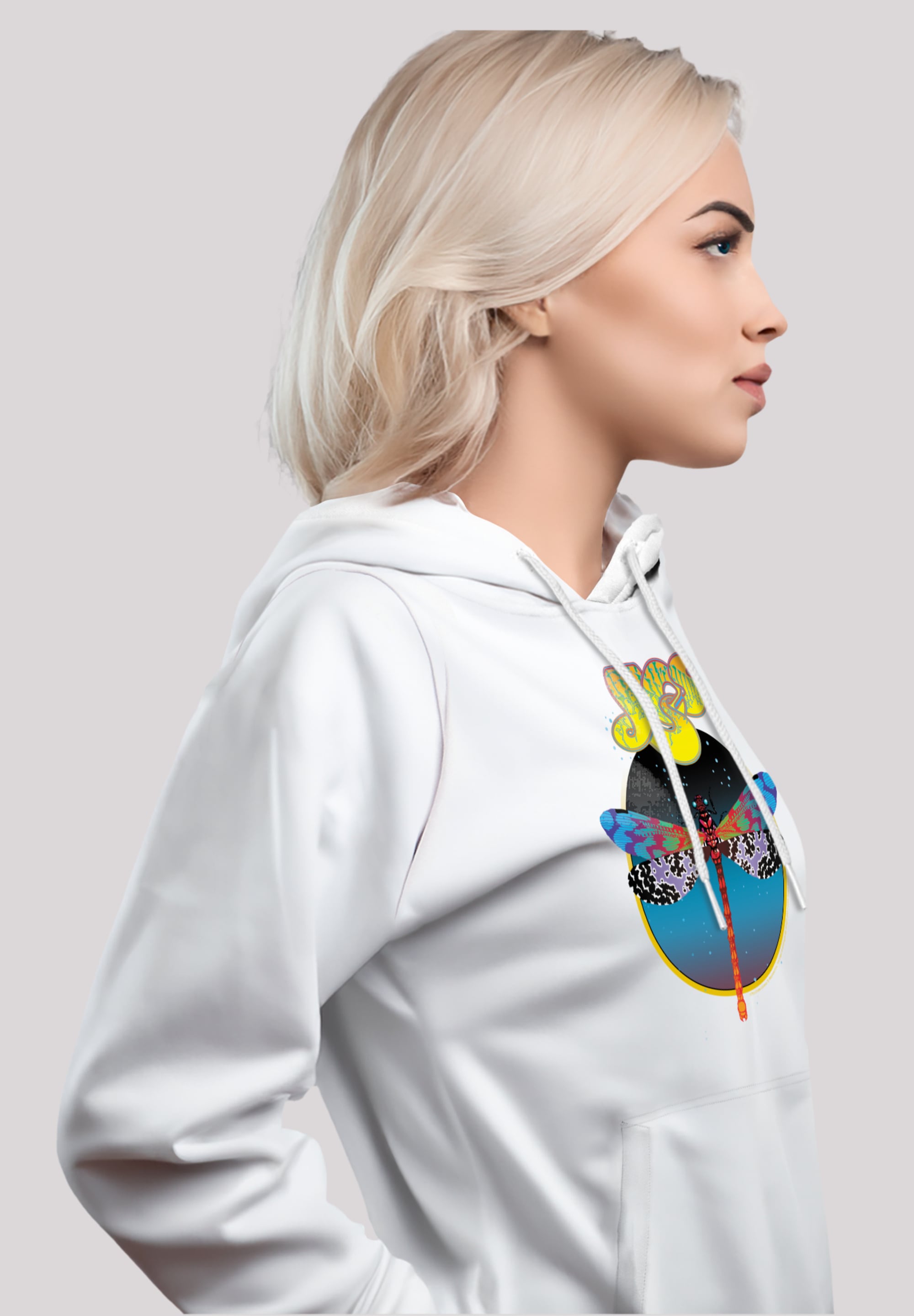 F4NT4STIC Kapuzenpullover »YES Dragonfly Tour V1«, Premium Qualität