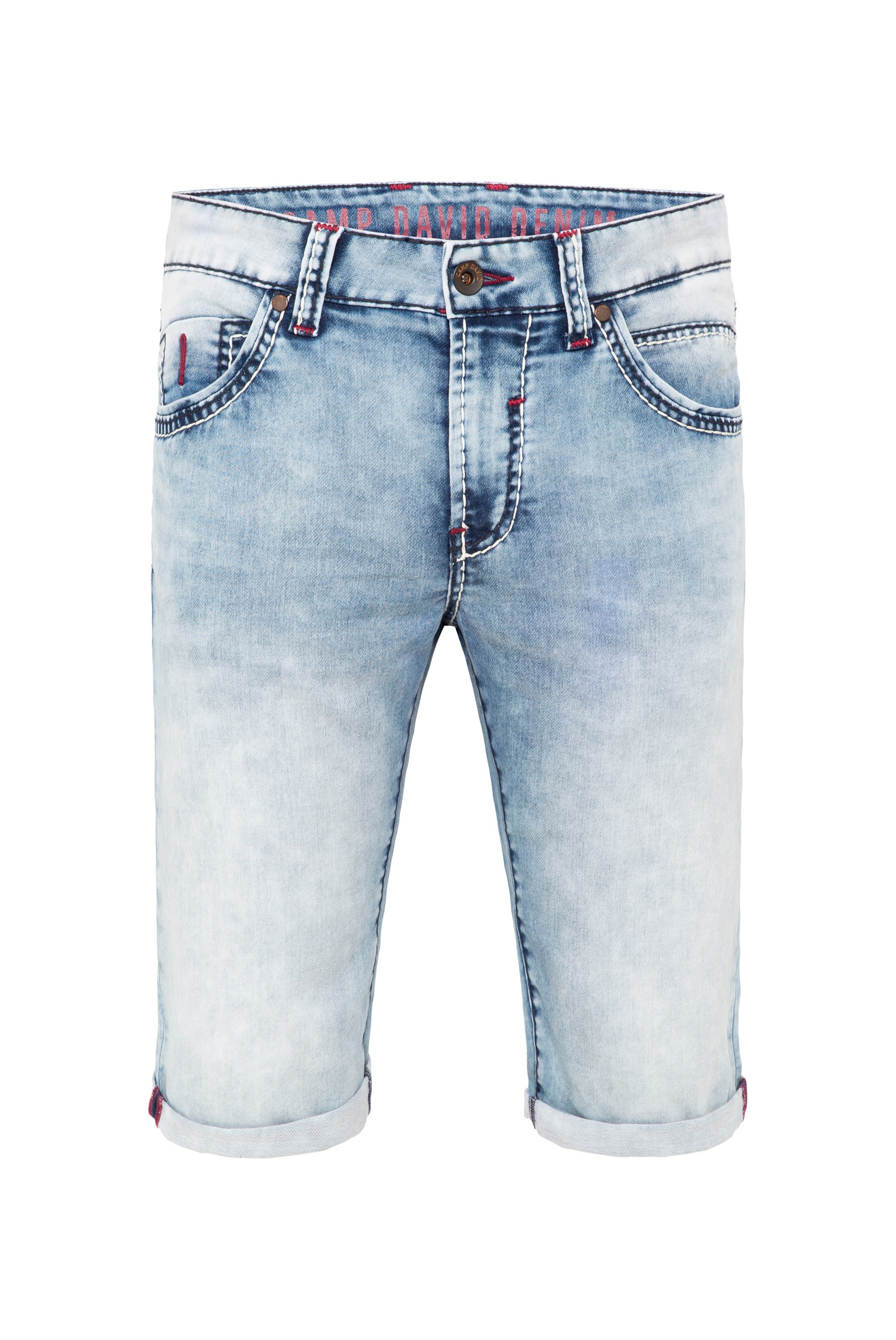 CAMP DAVID Jeansshorts, mit normaler Leibhöhe