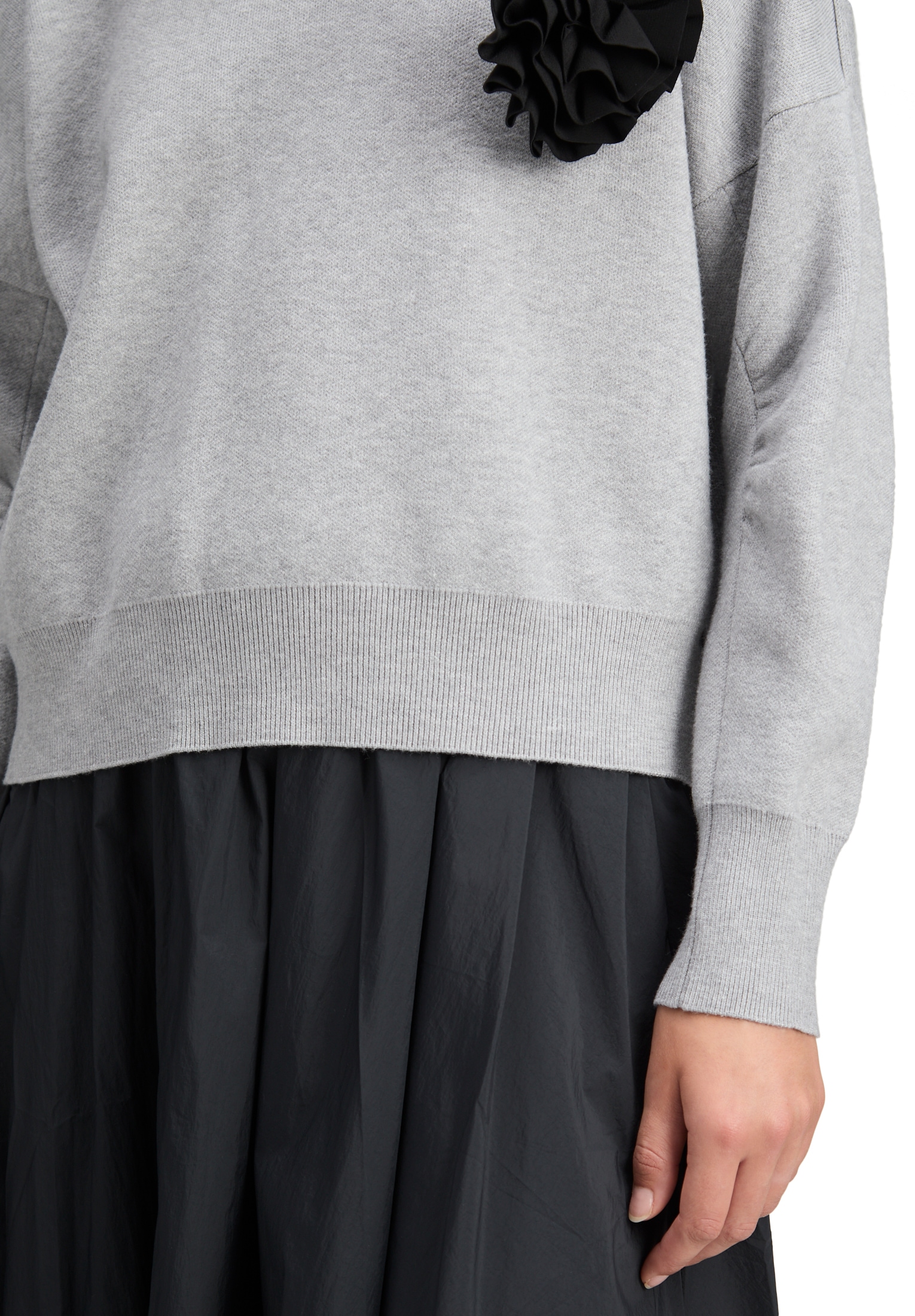 Cartoon Strickpullover »Damen Strickpullover mit Rundhalsausschnitt« 1 Stk. tlg.