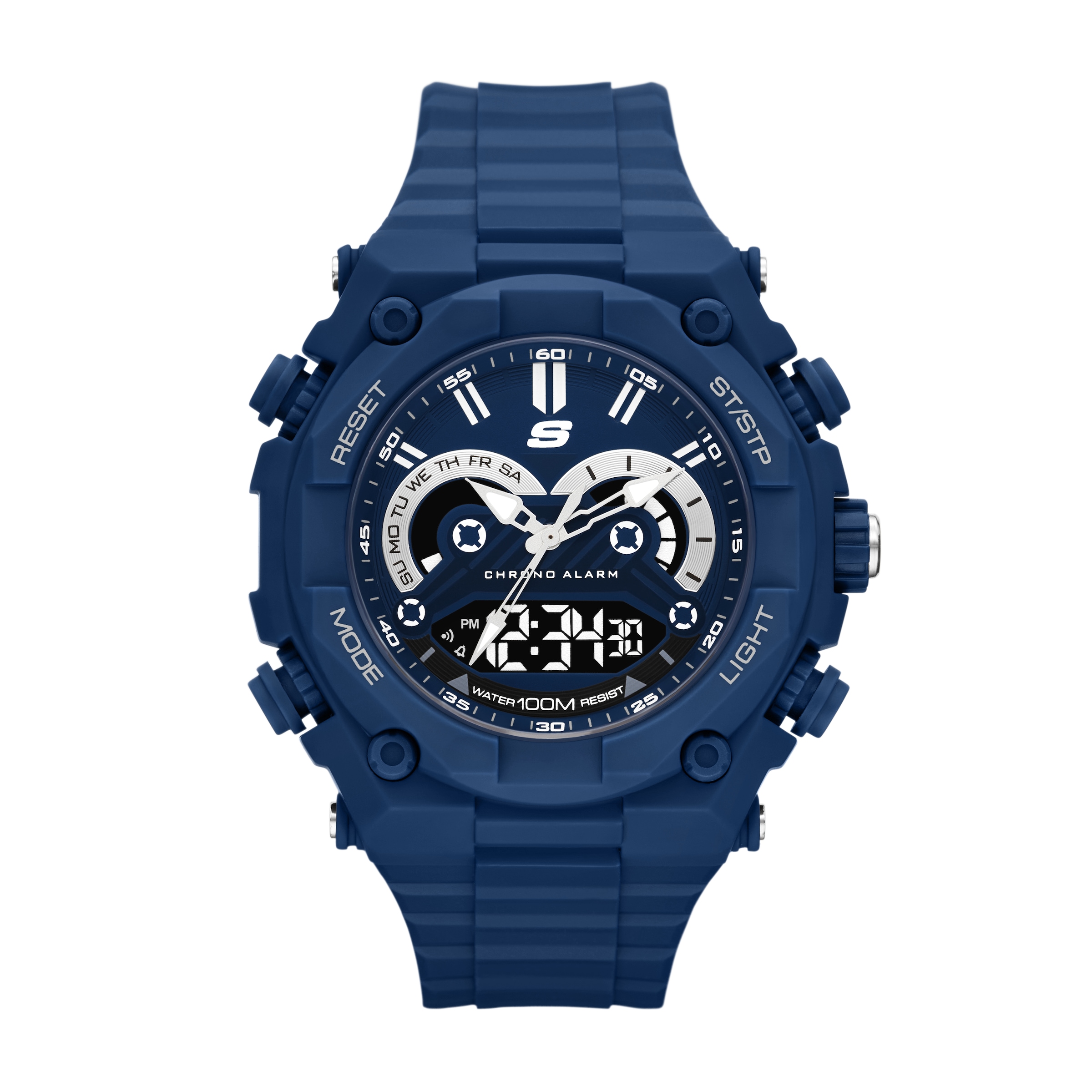 Skechers Chronograph »El Segundo« Quarzuhr, Armbanduhr, Herrenuhr, digital, analog, Wochentag