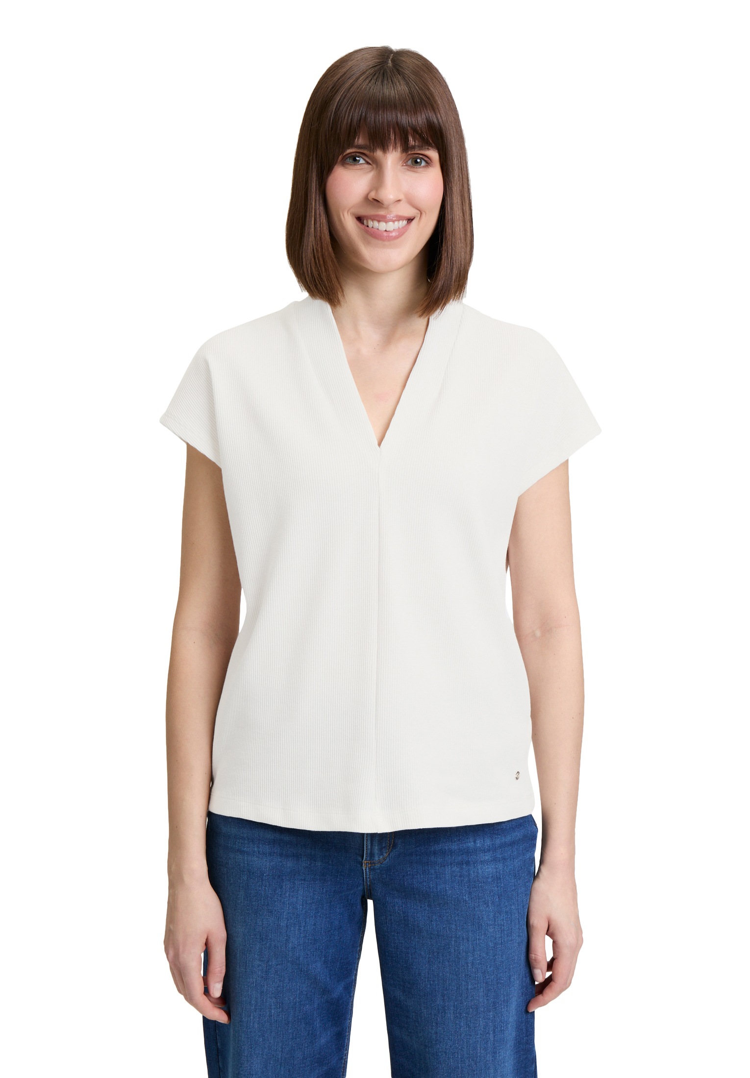 Betty&Co Betty&Co Kurzarmshirt »Betty & Co Casu...