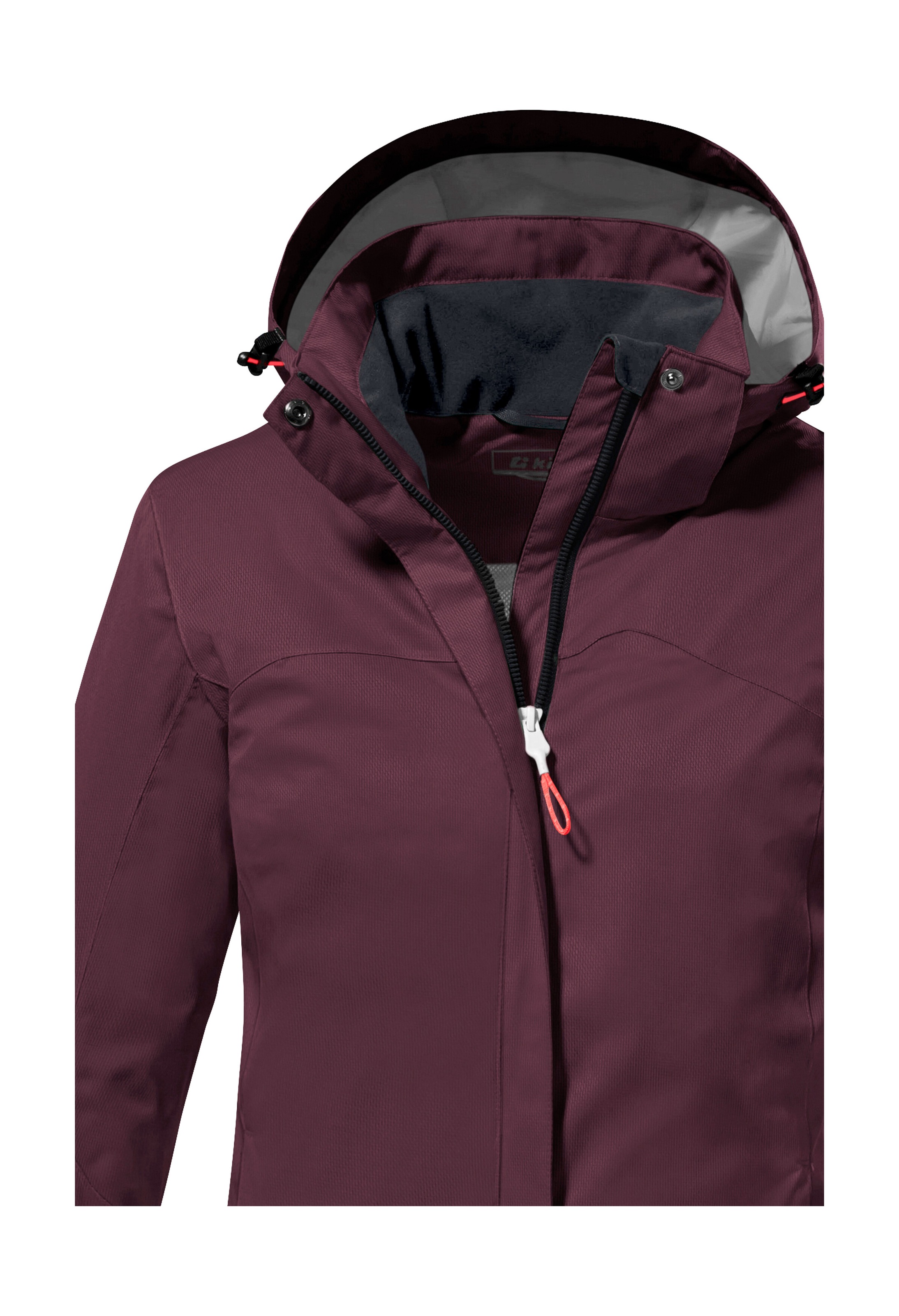 Thumbnail - Killtec Outdoorjacke "KOS 133 WMN JCKT" Wasser- und winddichte Damenjacke mit abnehmbarer Kapuze