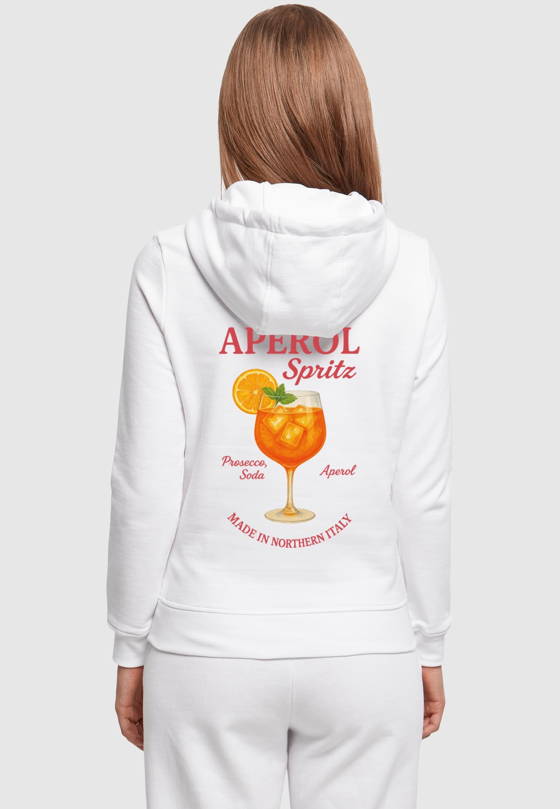 Merchcode Kapuzenpullover »Merchcode Ladies Aperol Spritz Hoody«, (1 tlg.)