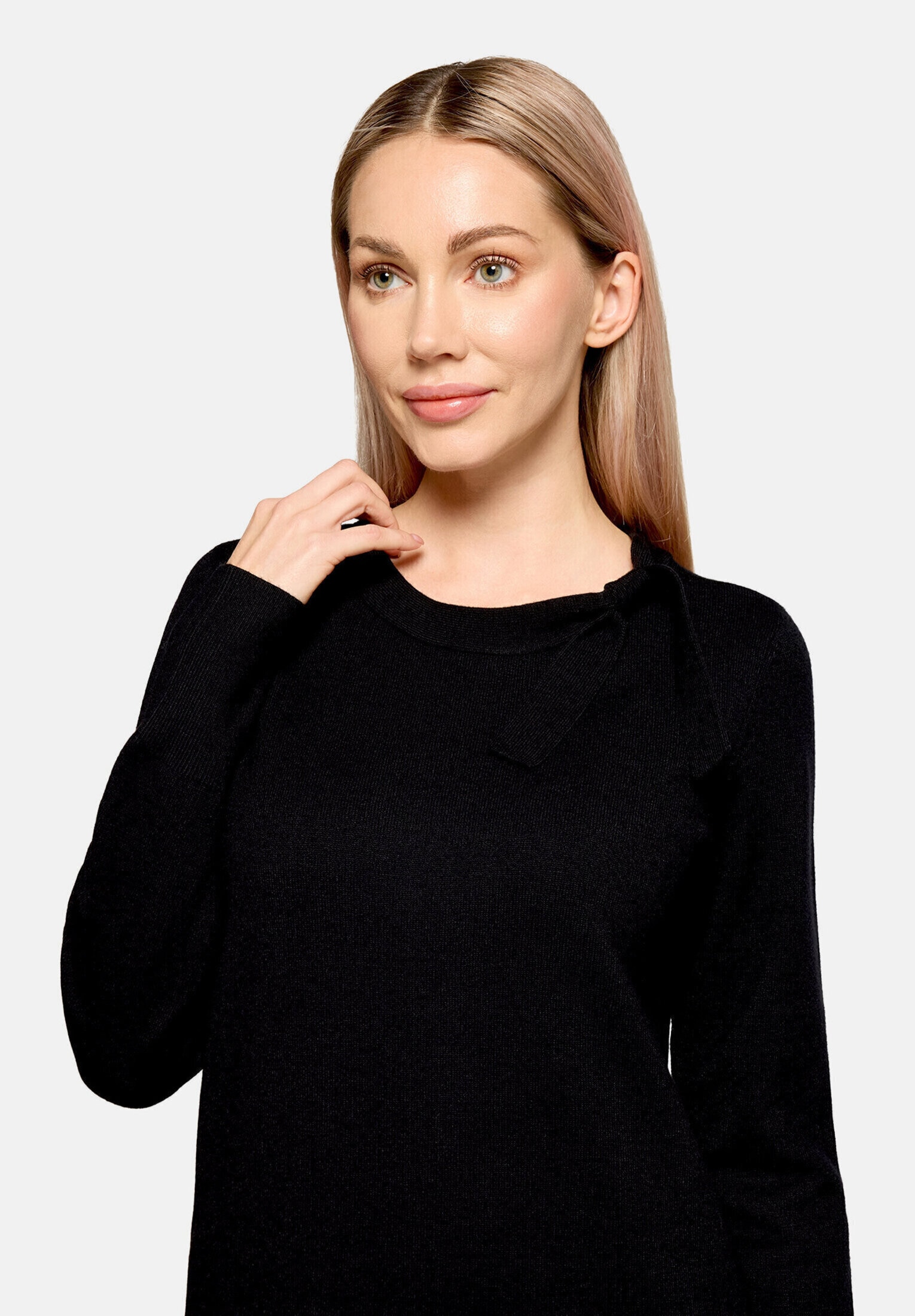 Betty Barclay Strickkleid »Damen mit Schleifenknoten« Ohne Tasche