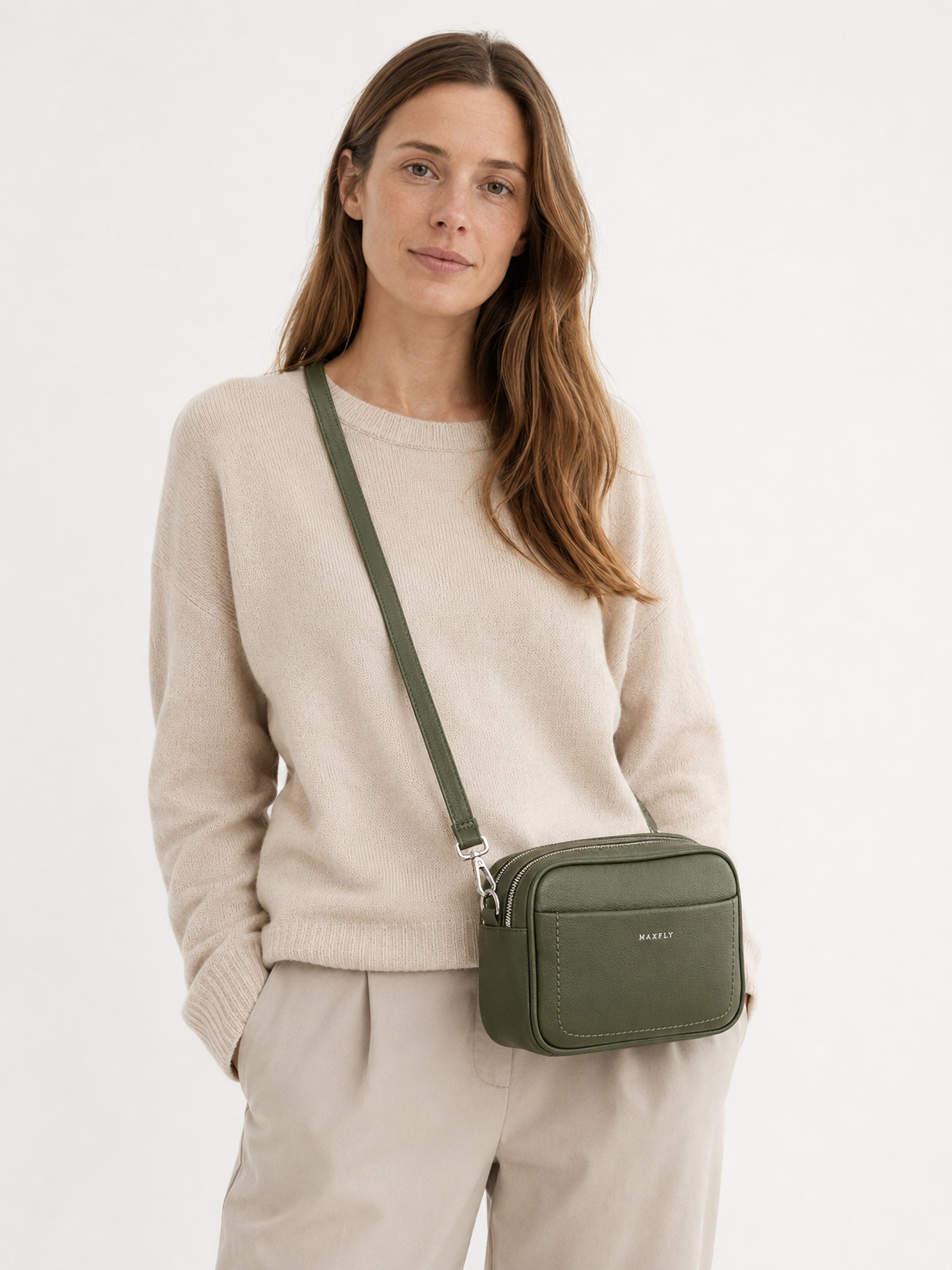 COLLEZIONE ALESSANDRO Umhängetasche »Praktisch« kleine Crossbody Bag mit vielen Fächern