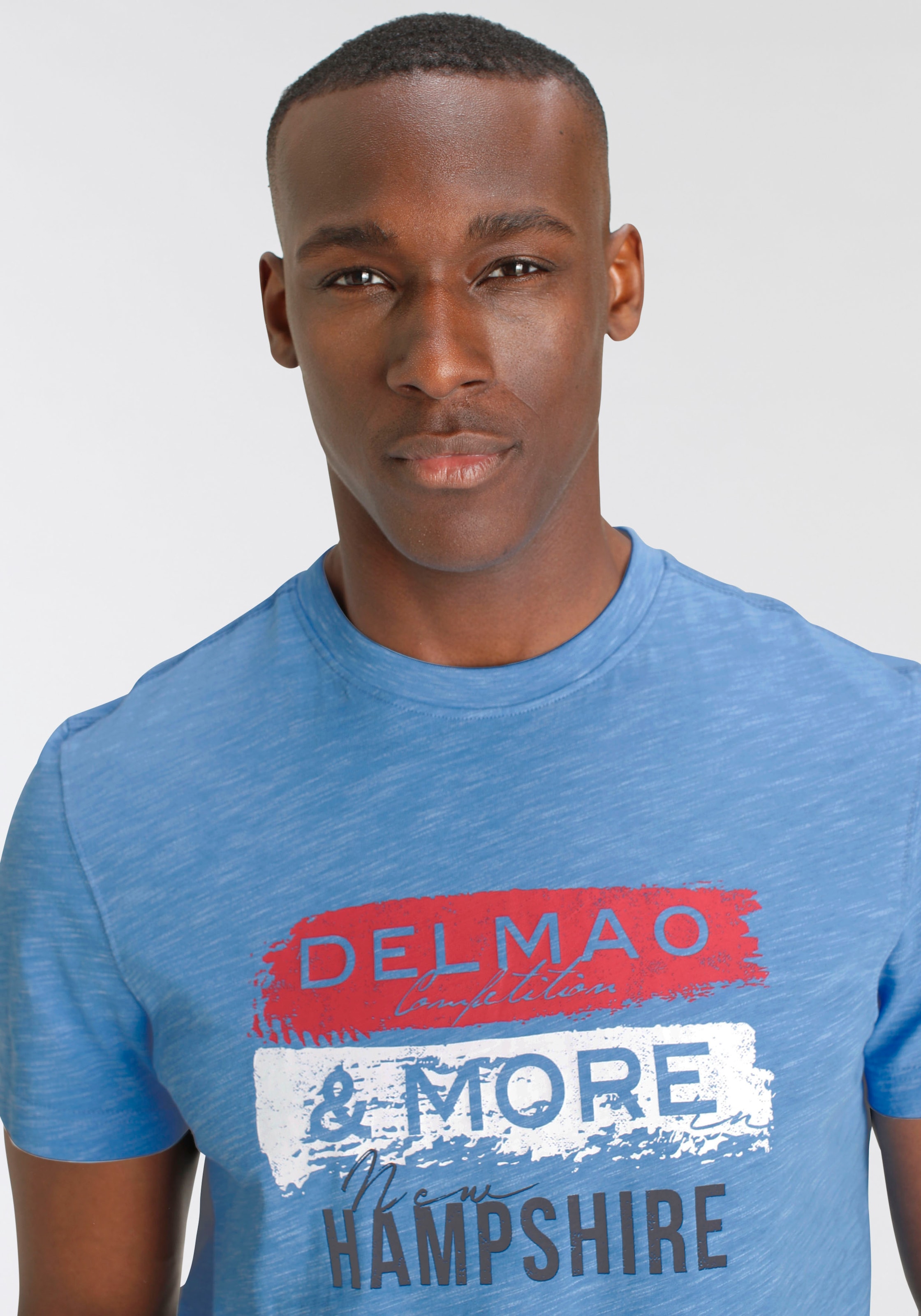 DELMAO T-Shirt, mit Brustprint-NEUE MARKE! ▷ kaufen | BAUR | T-Shirts