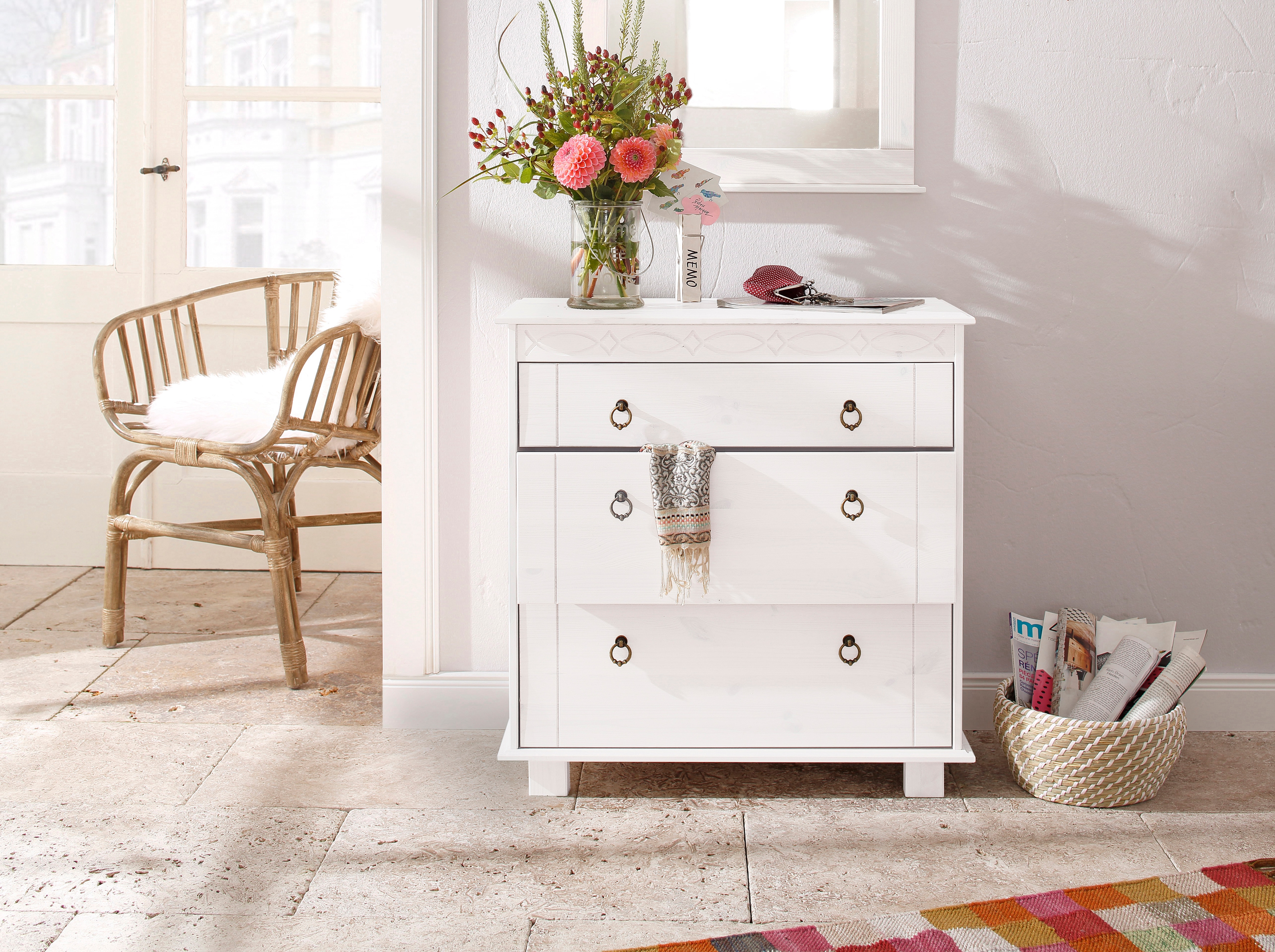 OTTO home Kommode "Indra Sideboard" B/T/H: 74/35/75 cm, 74 cm breit