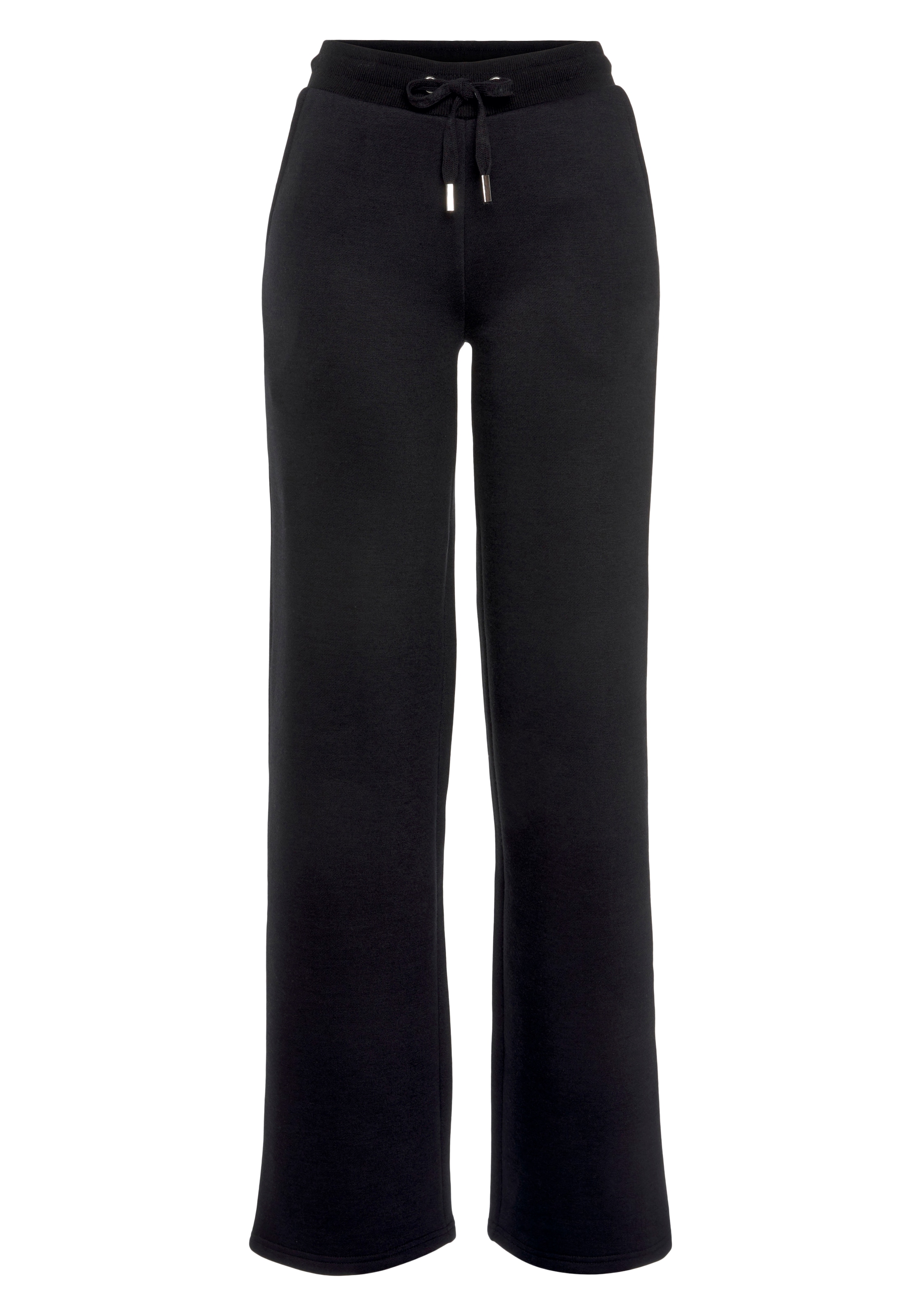 Vivance Relaxhose »-Loungehose«, mit weitem Bein und aus ultraweicher Sweatqualität