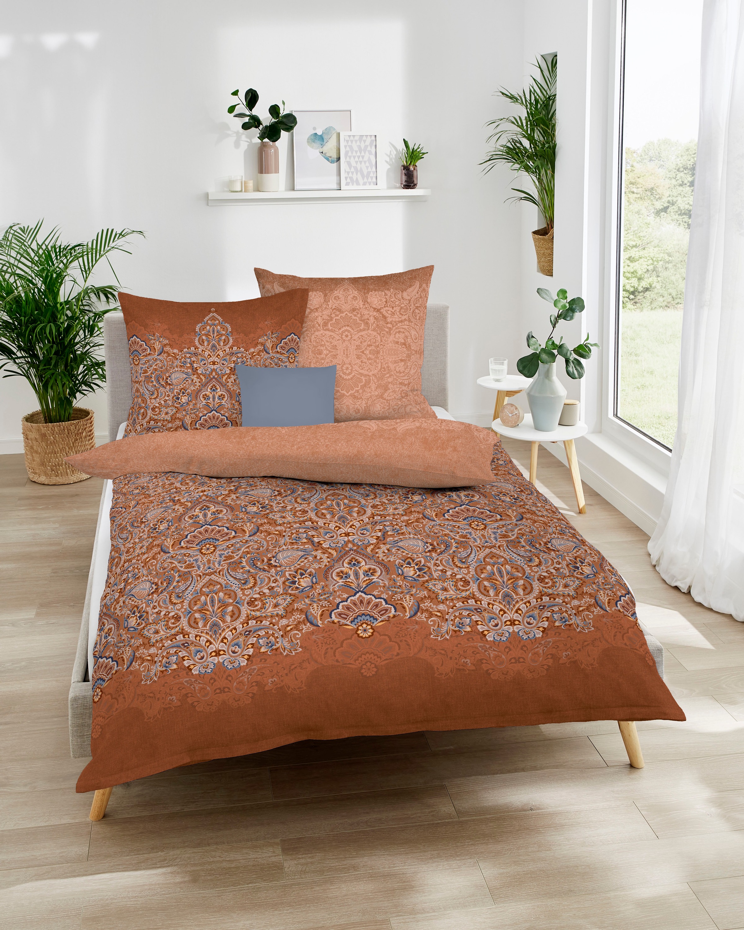 Kaeppel Bettwäsche "Indira" 2 Stk. tlg. Mit Paislyeymuster günstig online kaufen