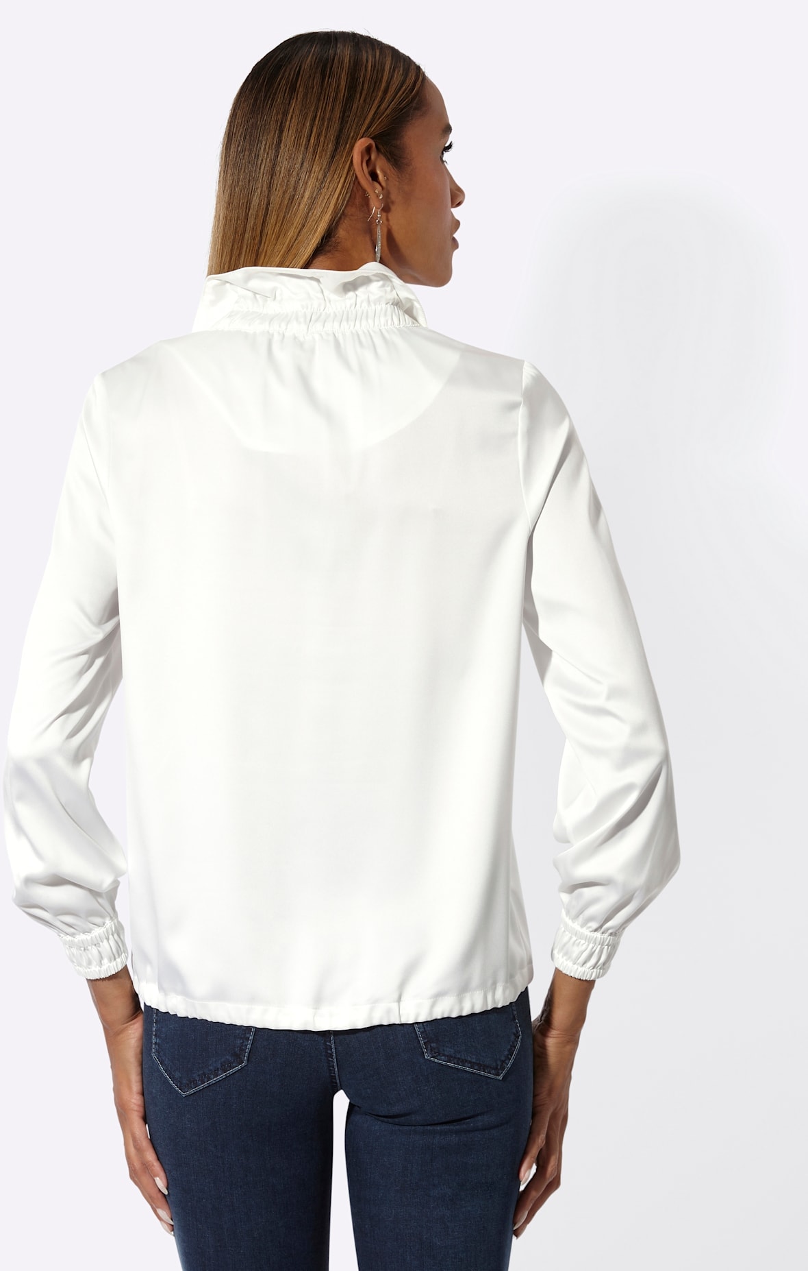 creation L Satinbluse
