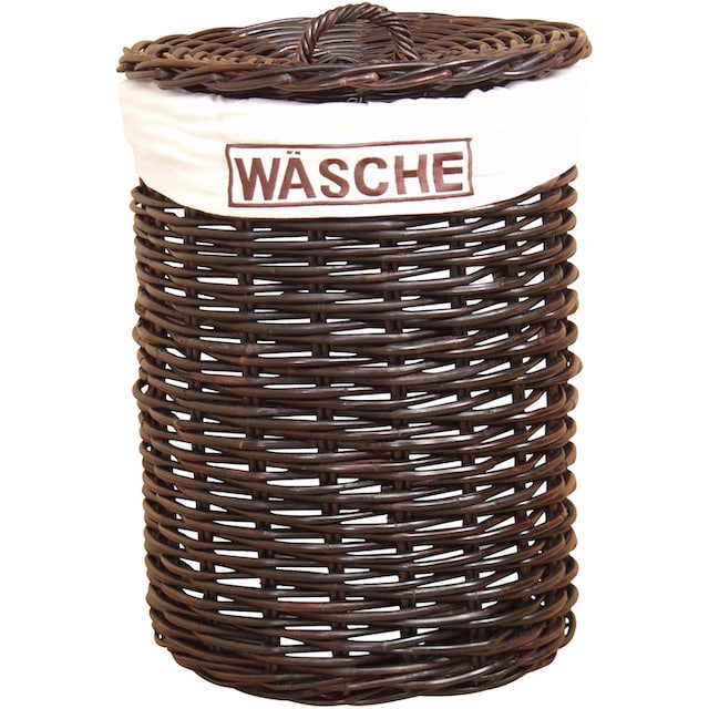 Home affaire Wäschekorb, Rattangeflecht, Höhe 65 cm bestellen | BAUR