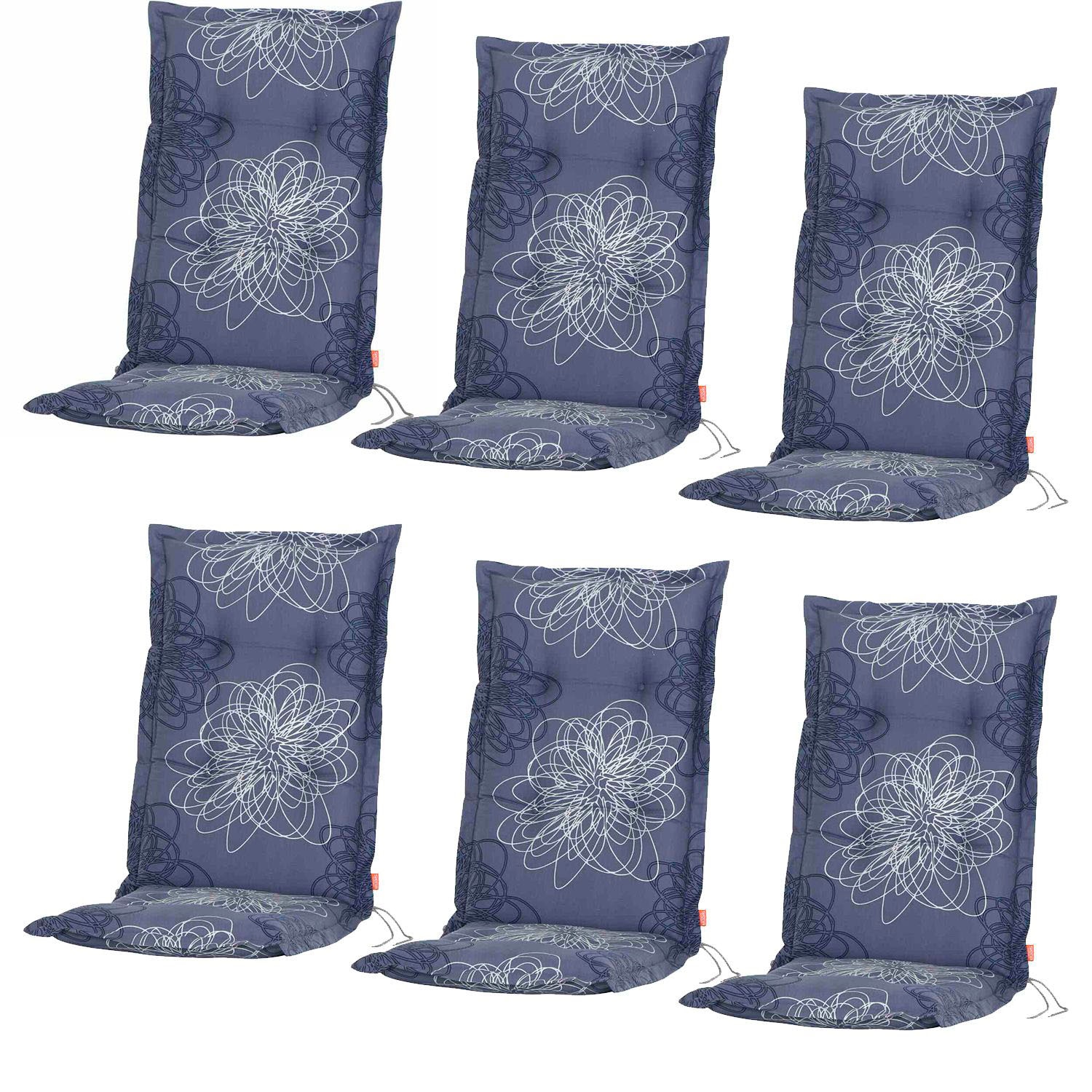 Siena Garden Hochlehnerauflage "Xora", passend zu Hochlehnern / Klappsessel günstig online kaufen