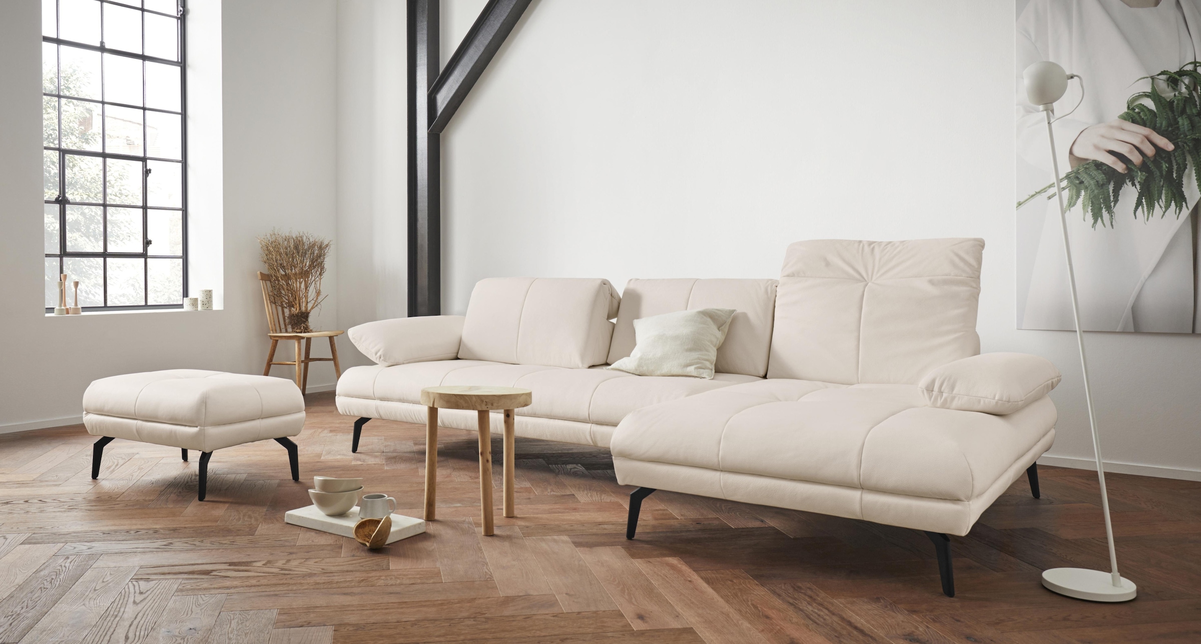 andas Ecksofa "Stenlille Muktifunktionssofa, L-Form", incl. Sitztiefen-, Ko günstig online kaufen