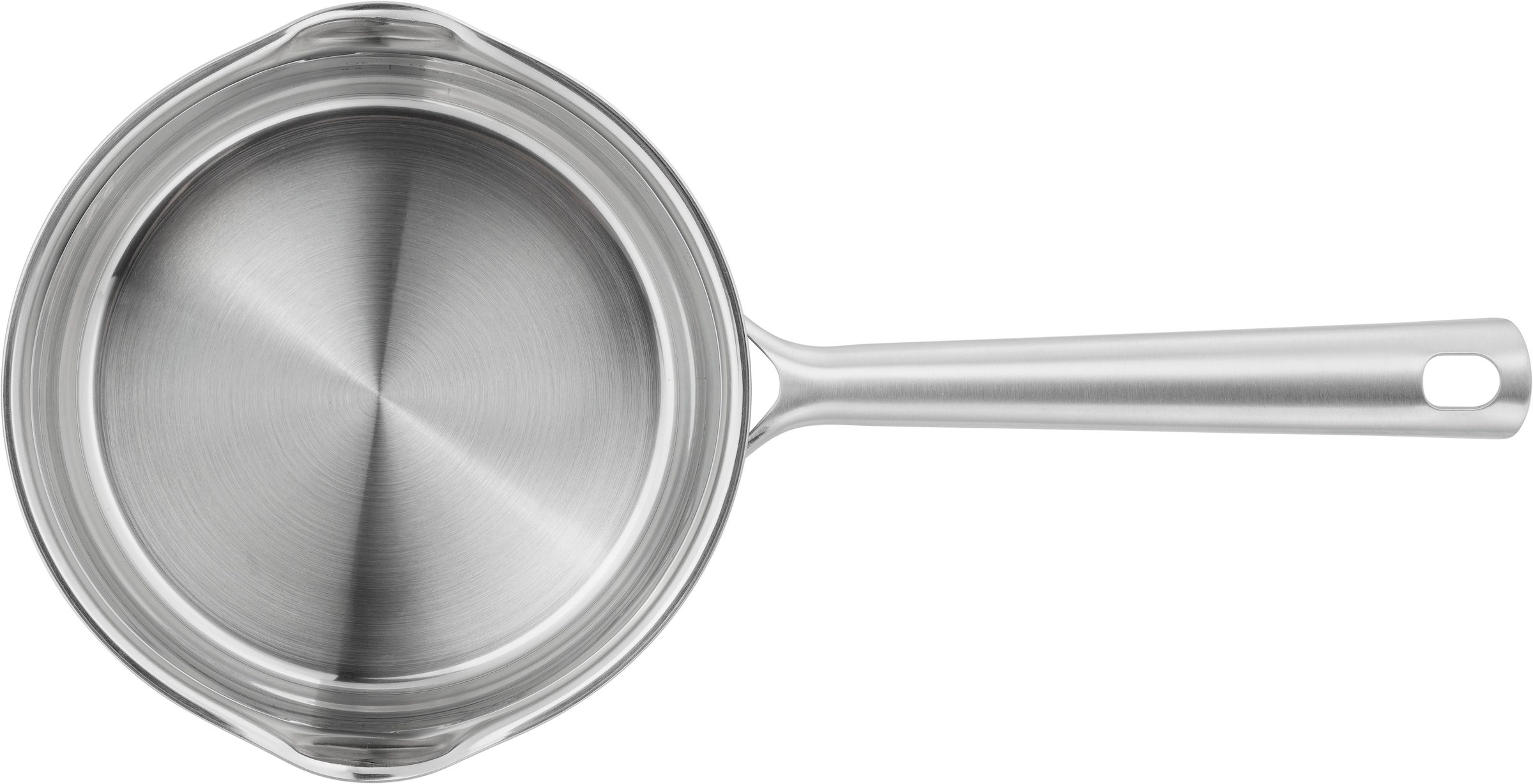 Zwilling Topf-Set »TrueFlow«, Edelstahl, (Set, 3 tlg.), 18/10 Edelstahl, integrierte Siebfunktion, Induktion, 3-tlg.