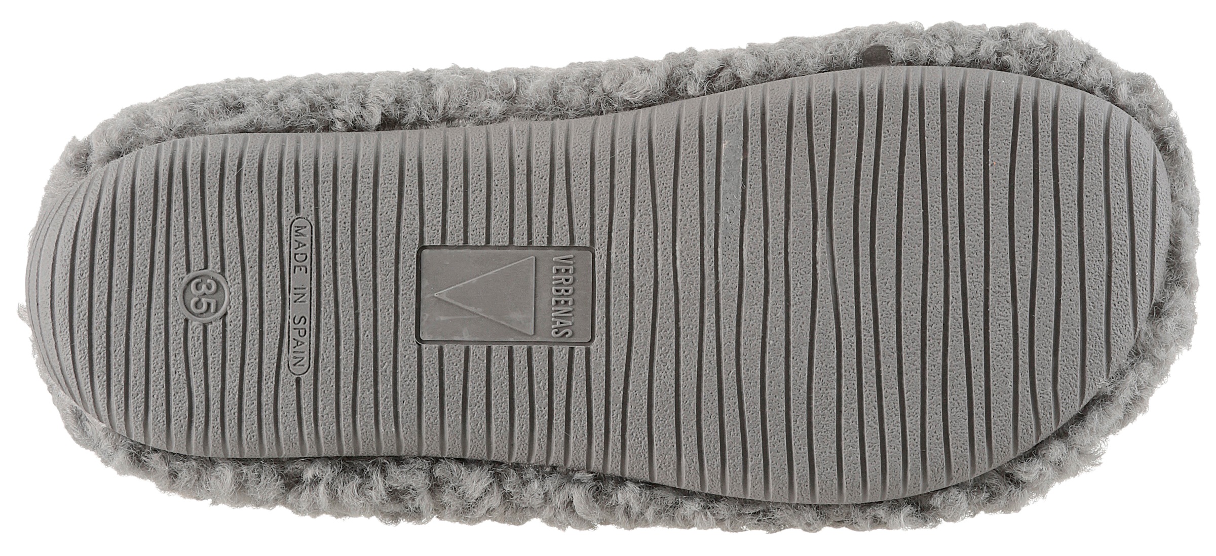 VERBENAS Pantoffel, Hausschuh, Homeslipper, Clog in kuscheliger Optik