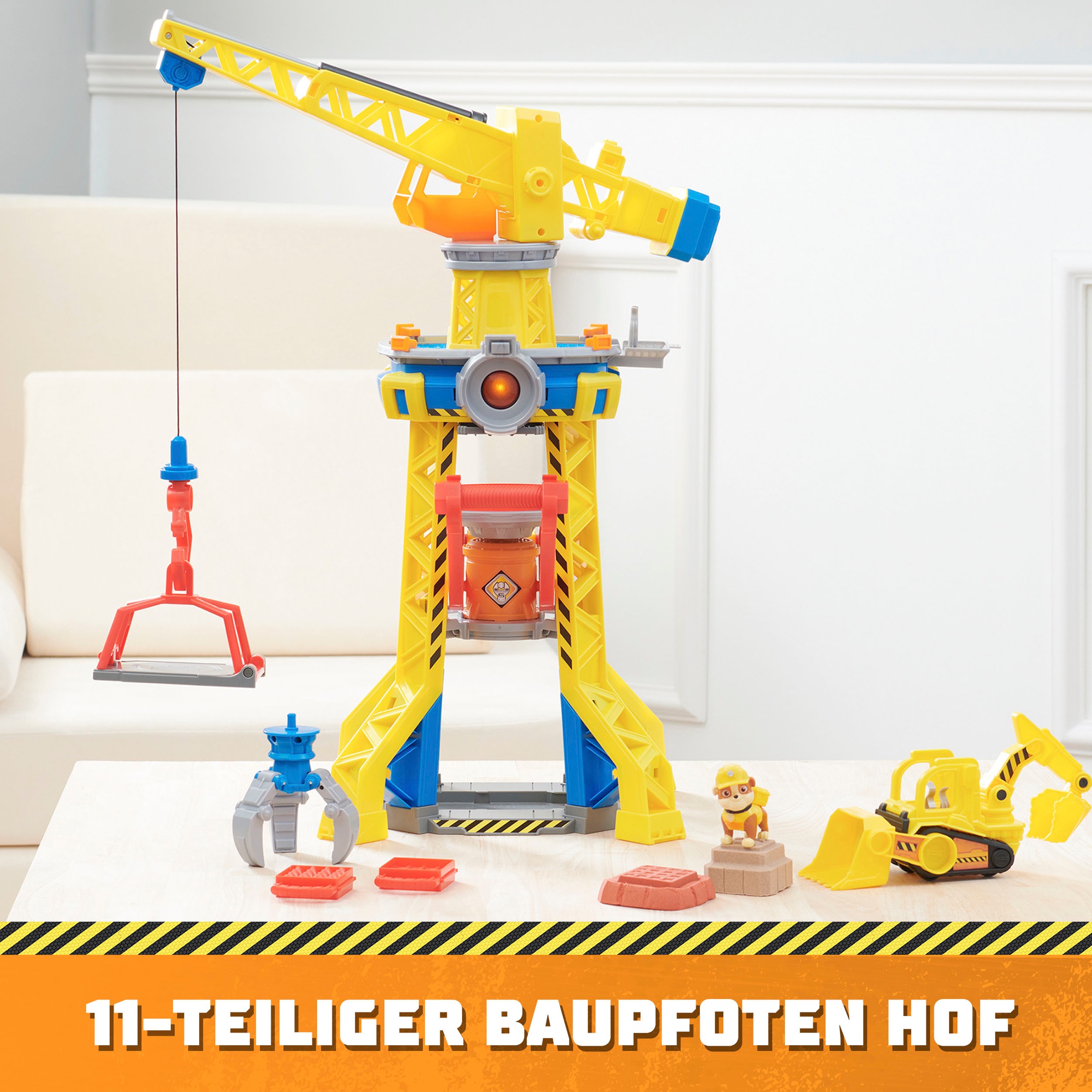 Spin Master Spielwelt »Rubble & Crew - Barkyard Playset«, mit Licht- und Soundeffekt