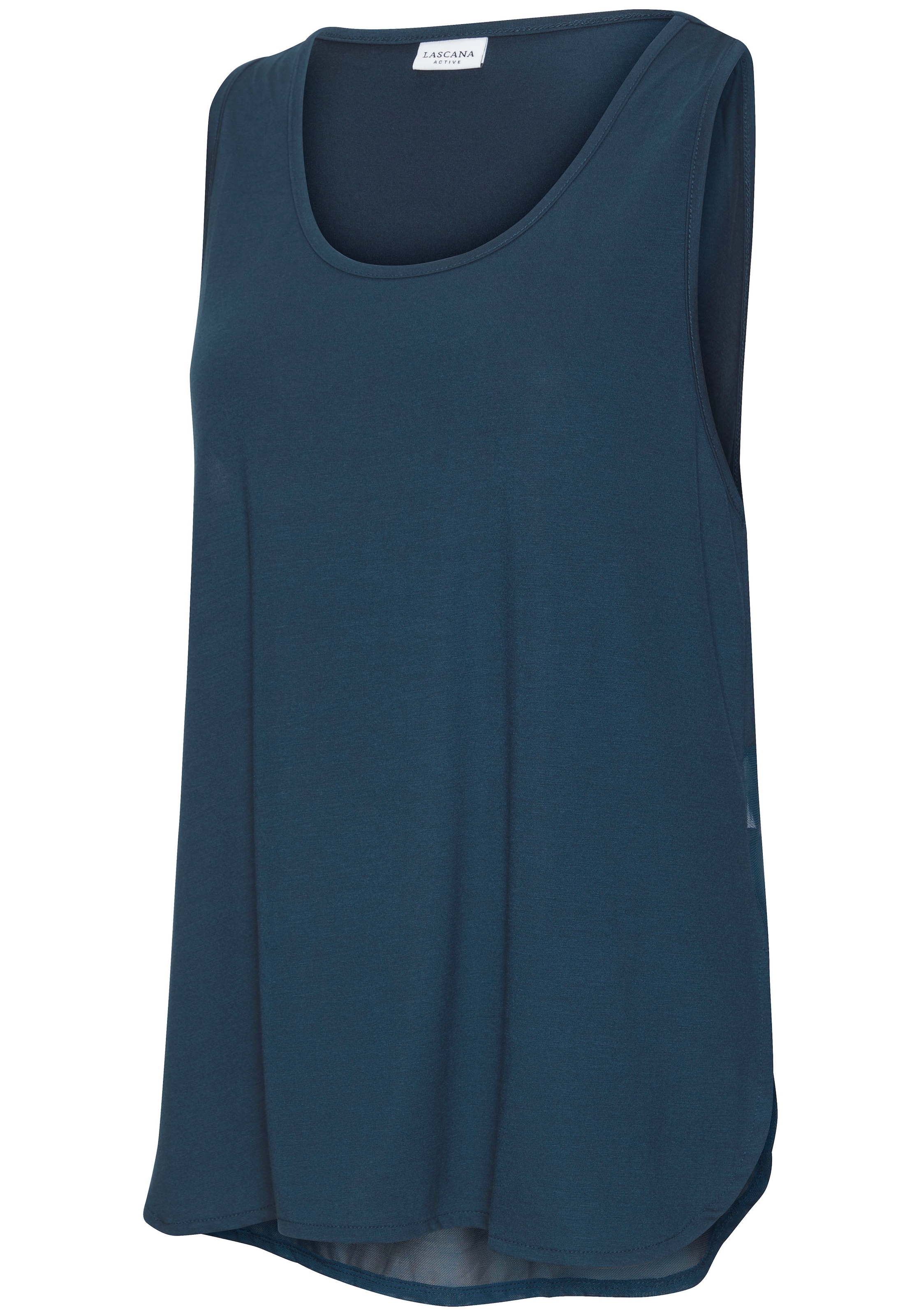 LASCANA ACTIVE Tanktop, Sporttop mit Mesheinsatz und Racerback