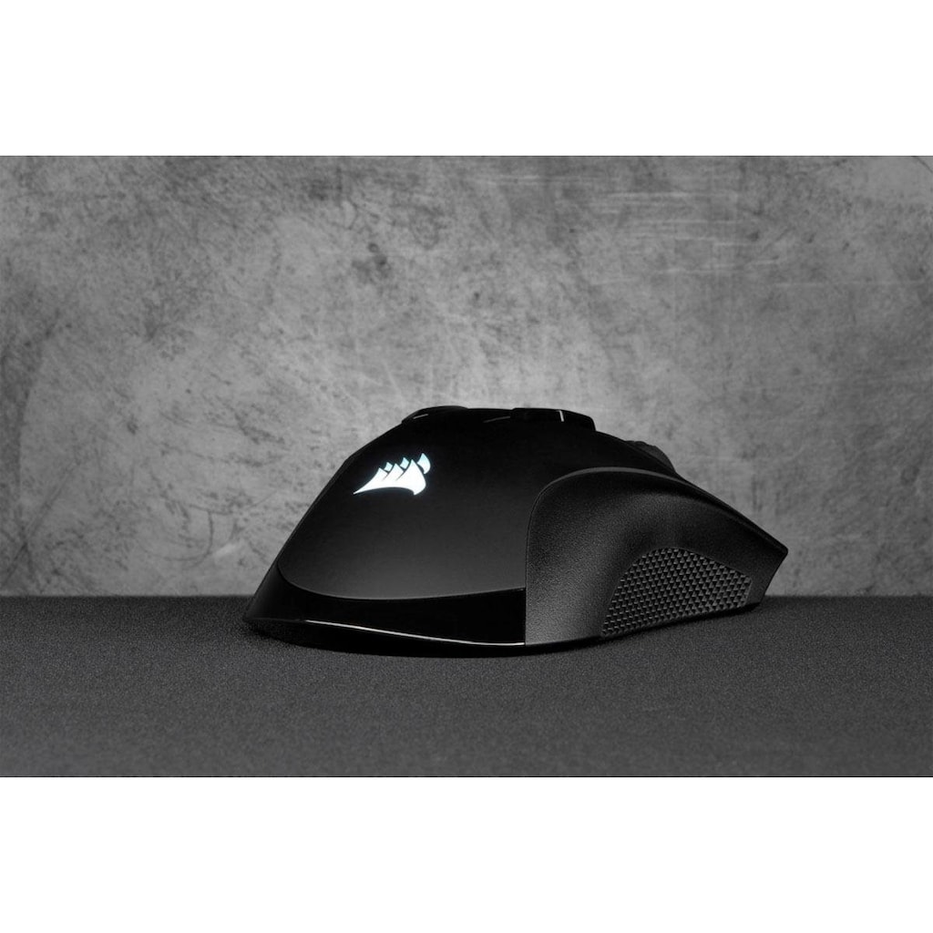 Corsair Gaming-Maus »IRONCLAW RGB WIRELESS Rechargeable«, Bluetooth-kabelgebunden, 1 MHz