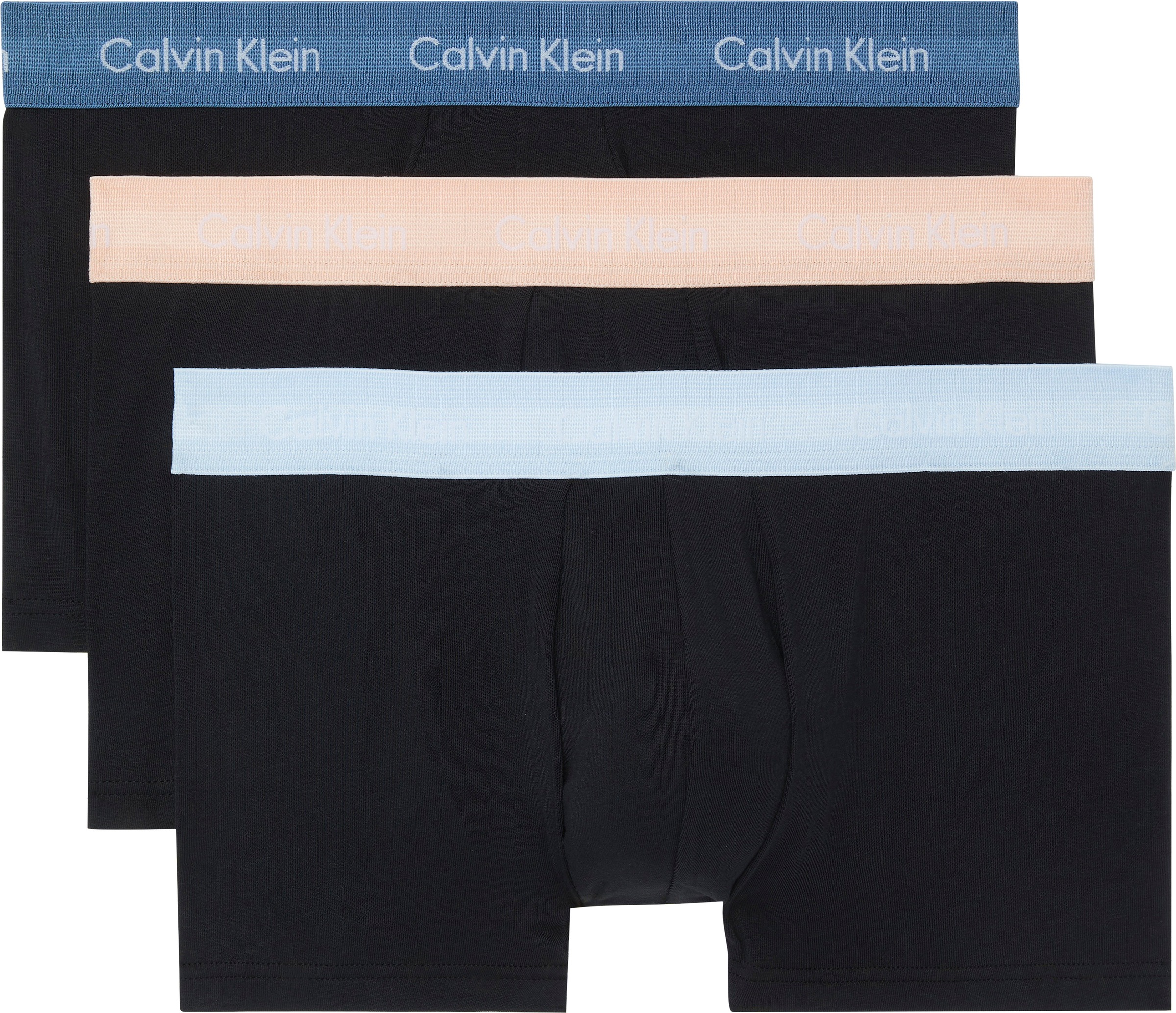 Calvin Klein Underwear Trunk »LOW RISE TRUNK 3PK«, (Packung, 3 St., 3er-Pack), mit Logoschriftzügen