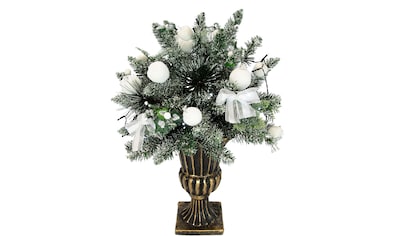 LED Baum »Künstlicher Weihnachtsbaum, Weihnachtsdeko, Kunstbaum«, beschneit, mit...