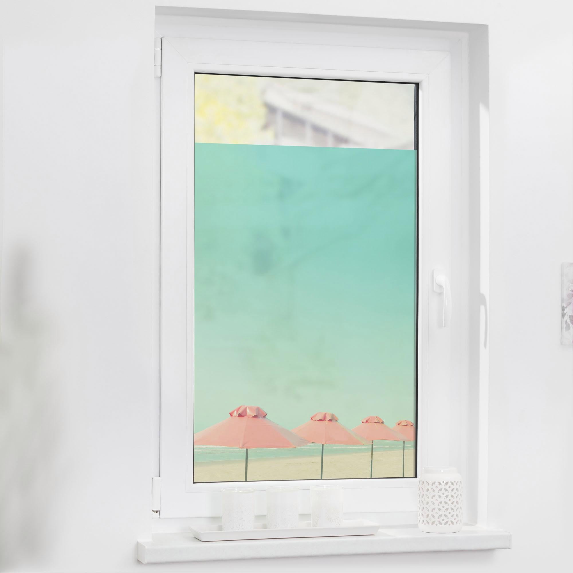 LICHTBLICK ORIGINAL Fensterfolie »Sonnenschirme«, 1 St., blickdicht,  strukturiertKlebepunkte, selbstklebend, Sichtschutz bestellen | BAUR