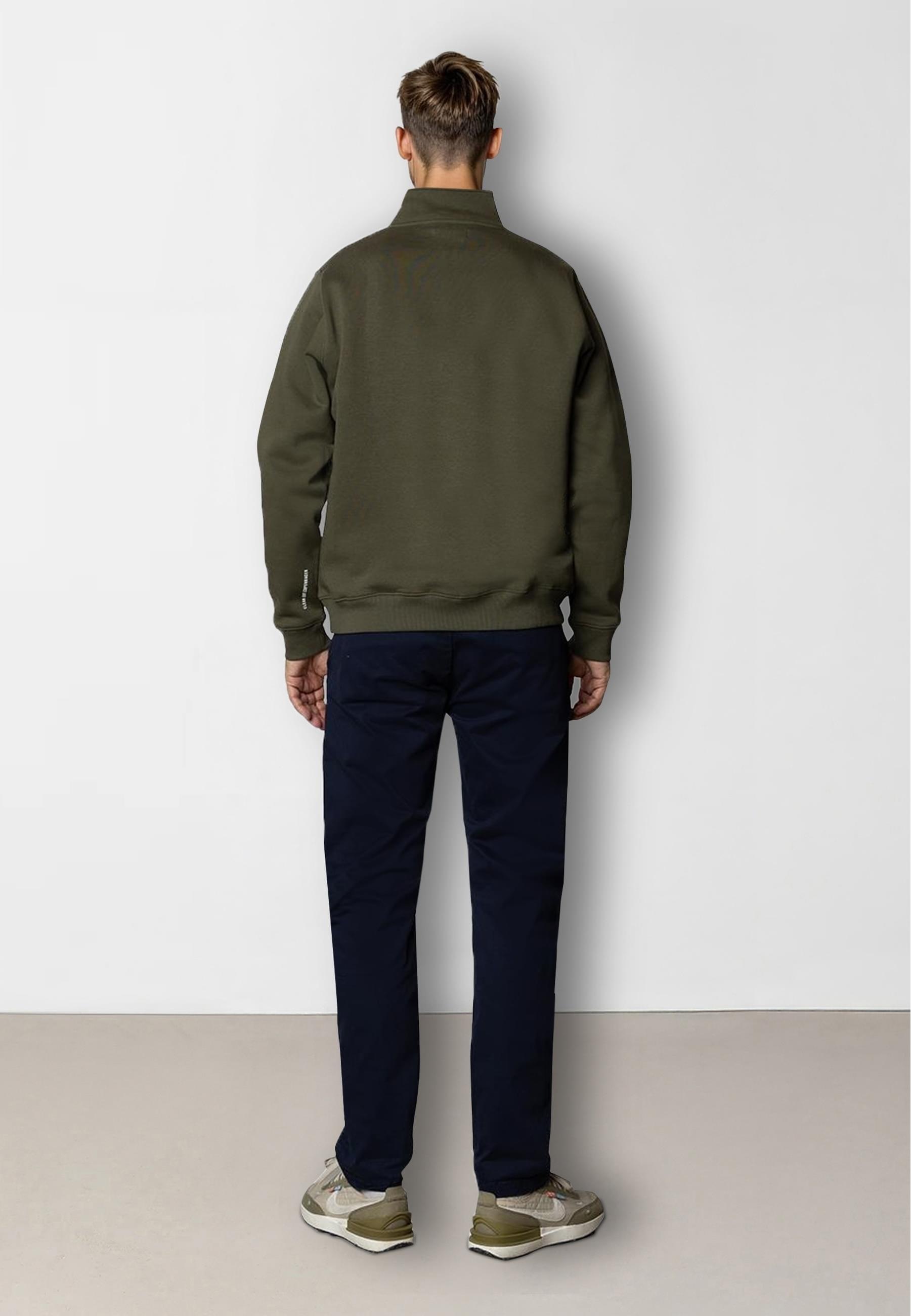 Clean Cut Copenhagen Sweater »Clean Cut Copenhagen Patrick Half-Zip Sweatshirt«, (1 tlg.)