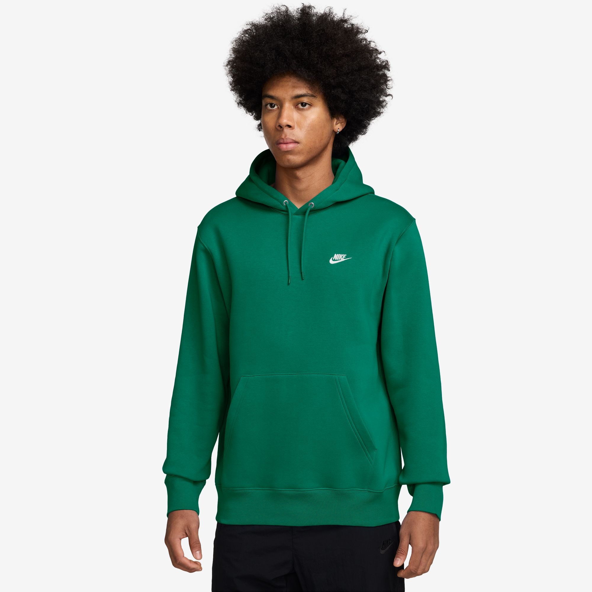 Nike Sportswear Kapuzensweatshirt »M NK CLUB BB PO HOODIE«, mit Kängurutasche, mit angesetztem Bündchen, ohne Verschluss
