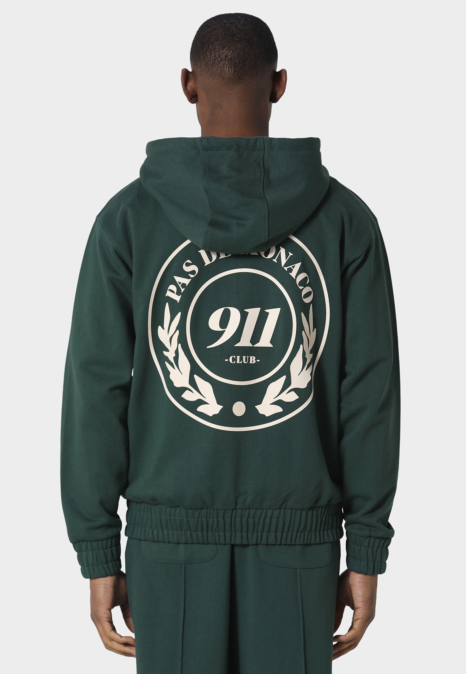 Pas De Monaco Rundhalspullover »Pas De Monaco VORTEX ZIP HOODY« 1