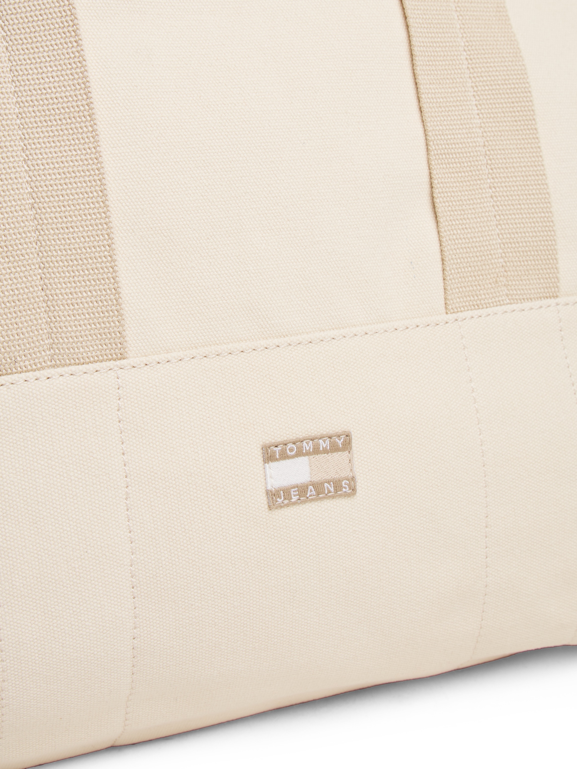 Tommy Jeans Tragetasche »TJW TOTE EDITION CANVAS«, Damen Henkeltasche, Shopper, Schultertasche mit Logo-Schriftzug