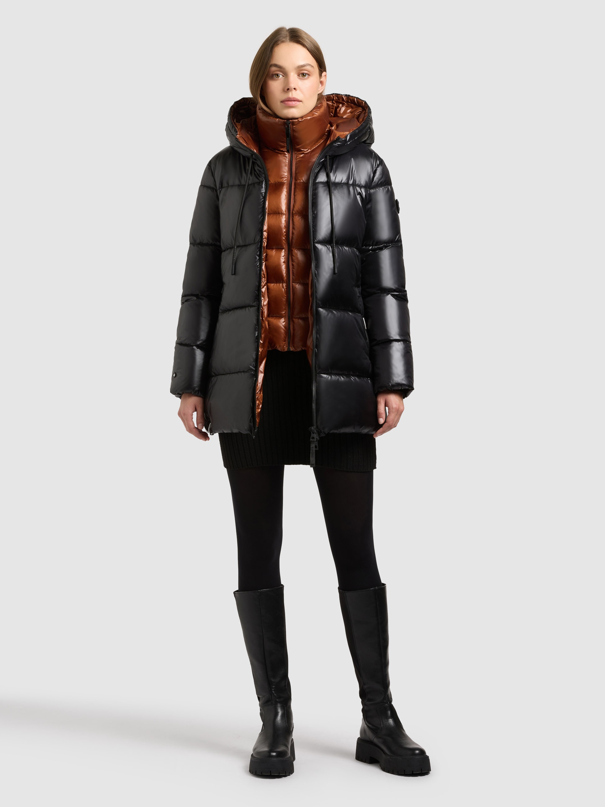 khujo Steppjacke "DASHA", mit Kapuze günstig online kaufen