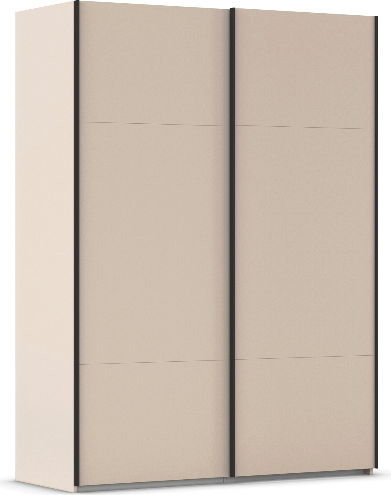 rauch Schwebetürenschrank "Kleiderschrank Schrank Garderobe Schlafzimmerschrank CONTIDO" 3 verschiedene Ausstattungen BASIC/CLASSIC/PREMIUM, aus hochwertigem Material in 6 Breiten 2 Griff-Farben MADE IN GERMANY