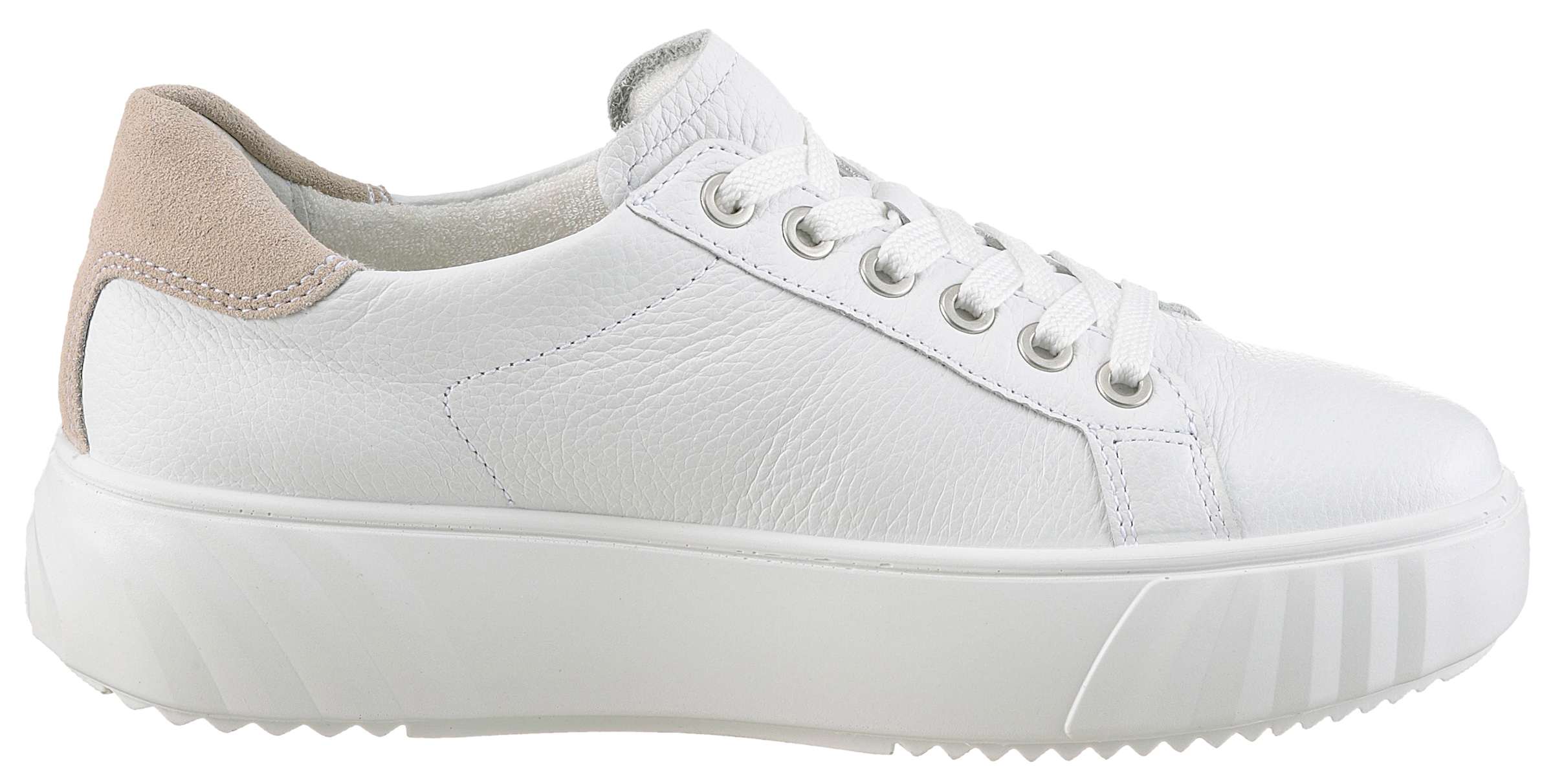 Ara Plateausneaker »MONACO«, Freizeitschuh, Halbschuh, Schnürschuh, mit Wechselfußbett, H-Weite