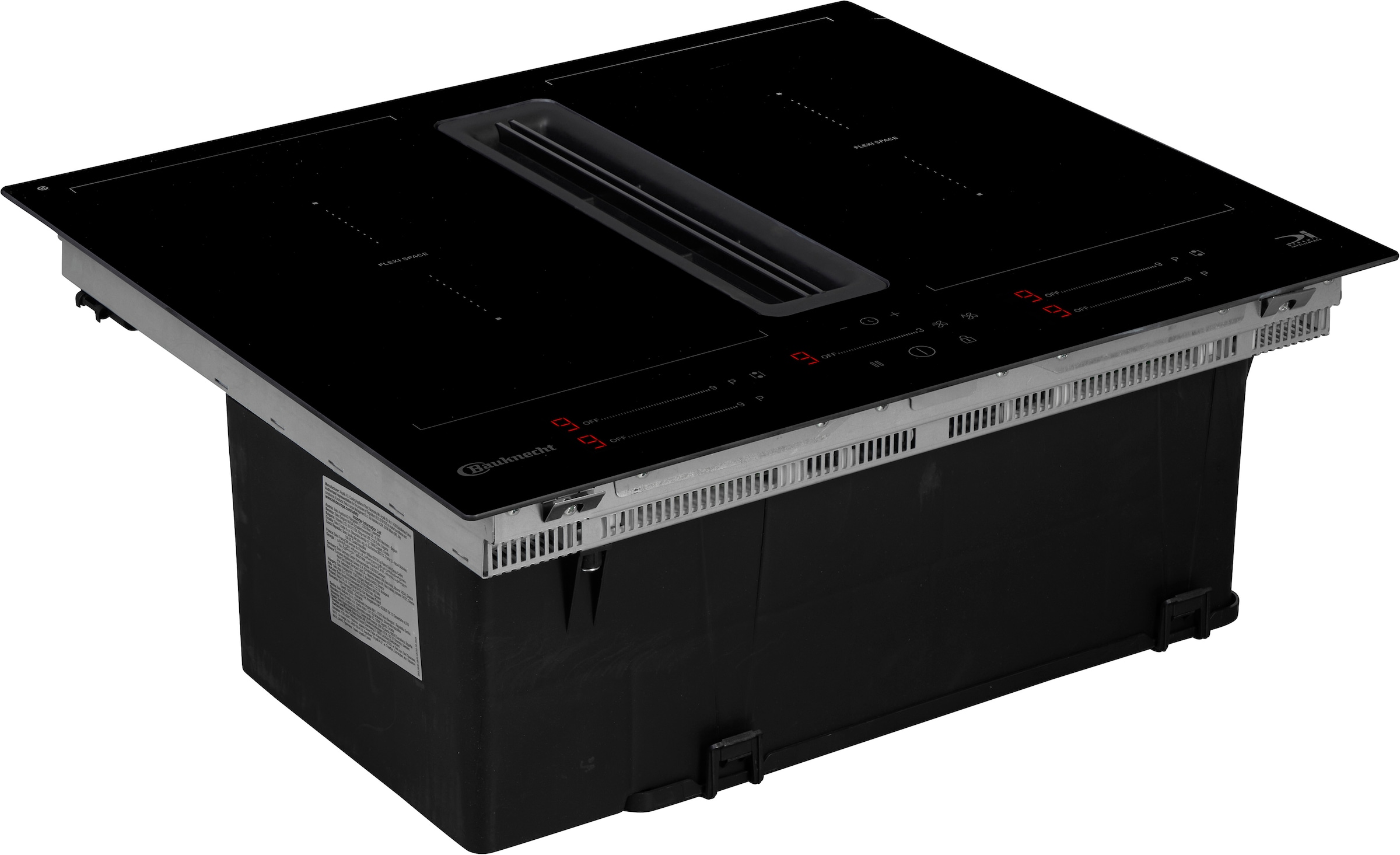 BAUKNECHT Kochfeld mit Dunstabzug »BVH60FFB01« Kochen mit integriertem Dunstabzug