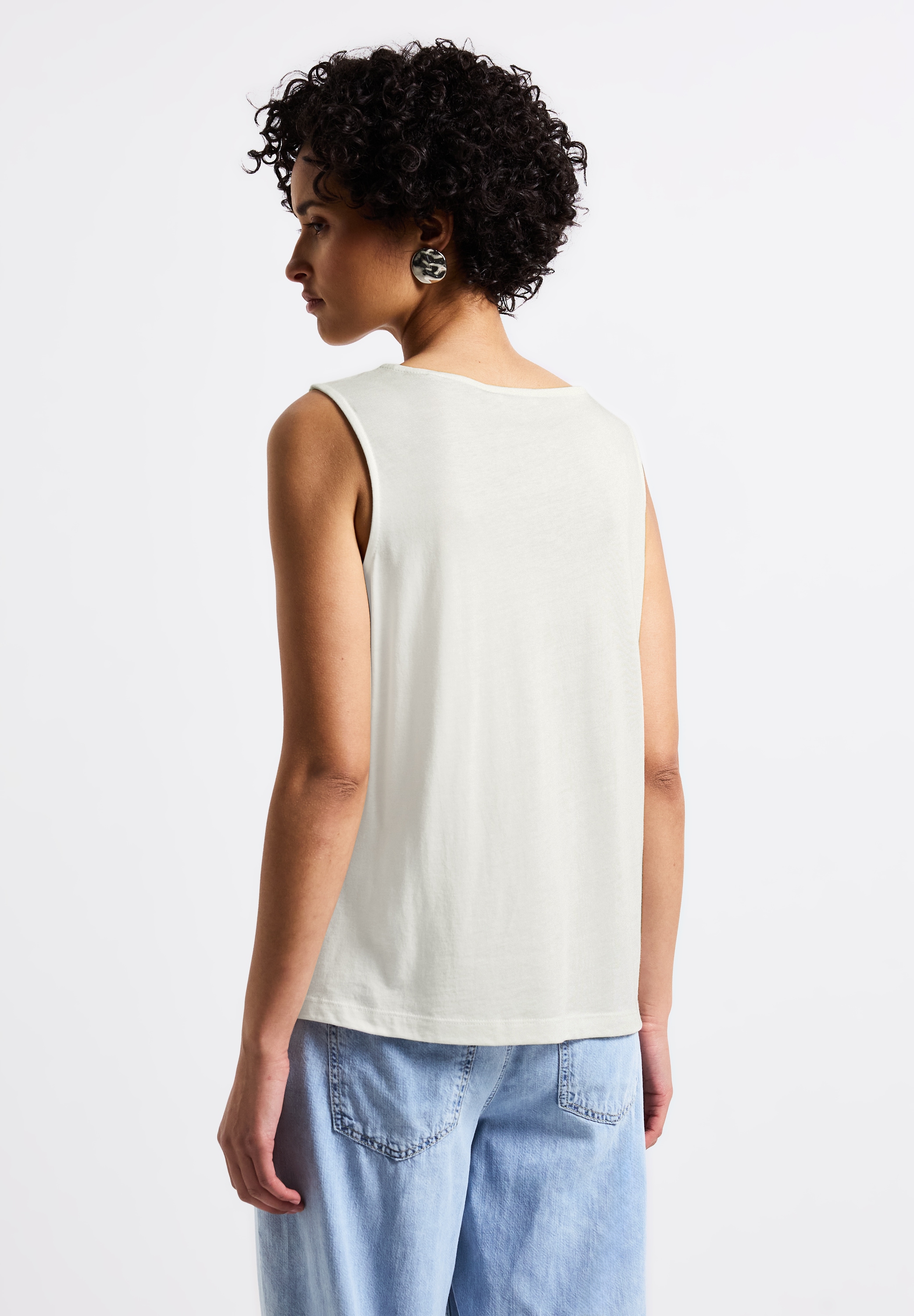 STREET ONE Shirttop, mit Zierstickerei