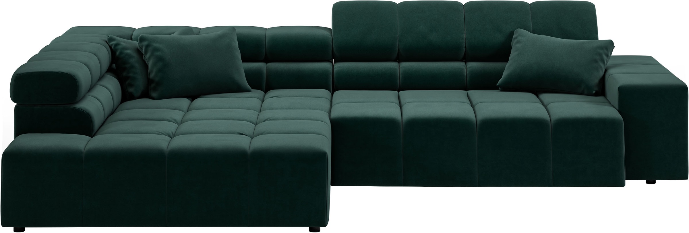 INOSIGN Ecksofa "Ancona incl. Kopfteilverstellung, Breite 319cm, L-Form", w günstig online kaufen