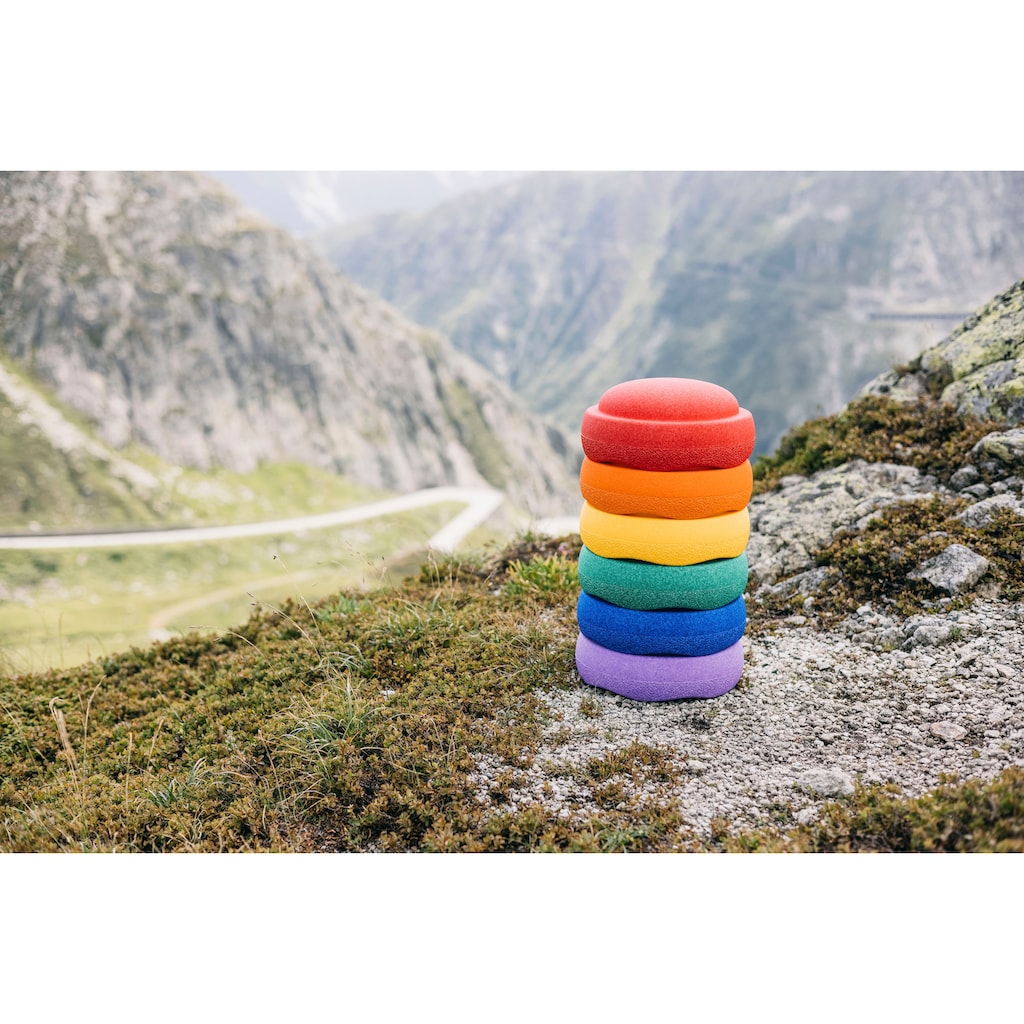 Stapelstein Balancetrainer »Rainbow basic«, 6 Stk.