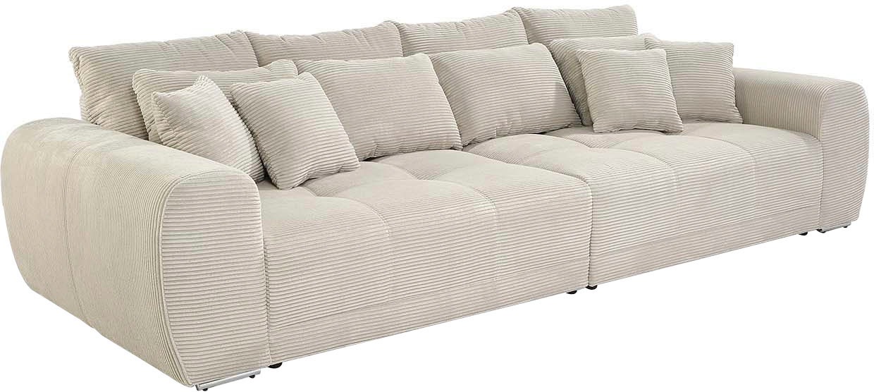 Jockenhöfer Gruppe Big-Sofa "Moldau XXL, B: 306 cm" Mega-Sofa, mit 4 Zierki günstig online kaufen