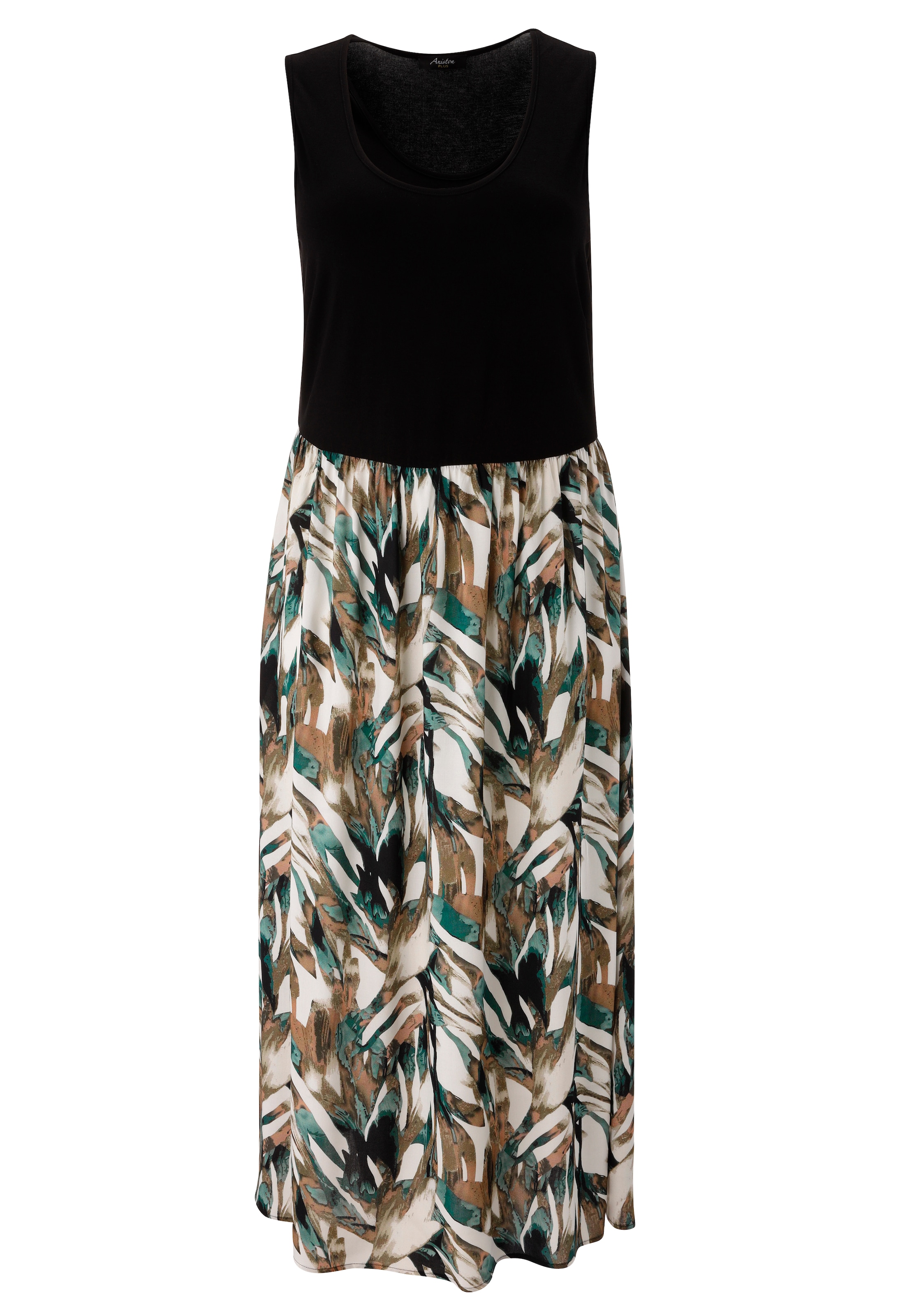 Aniston PLUS Jerseykleid in 2-in-1-Optik - NEUE KOLLEKTION